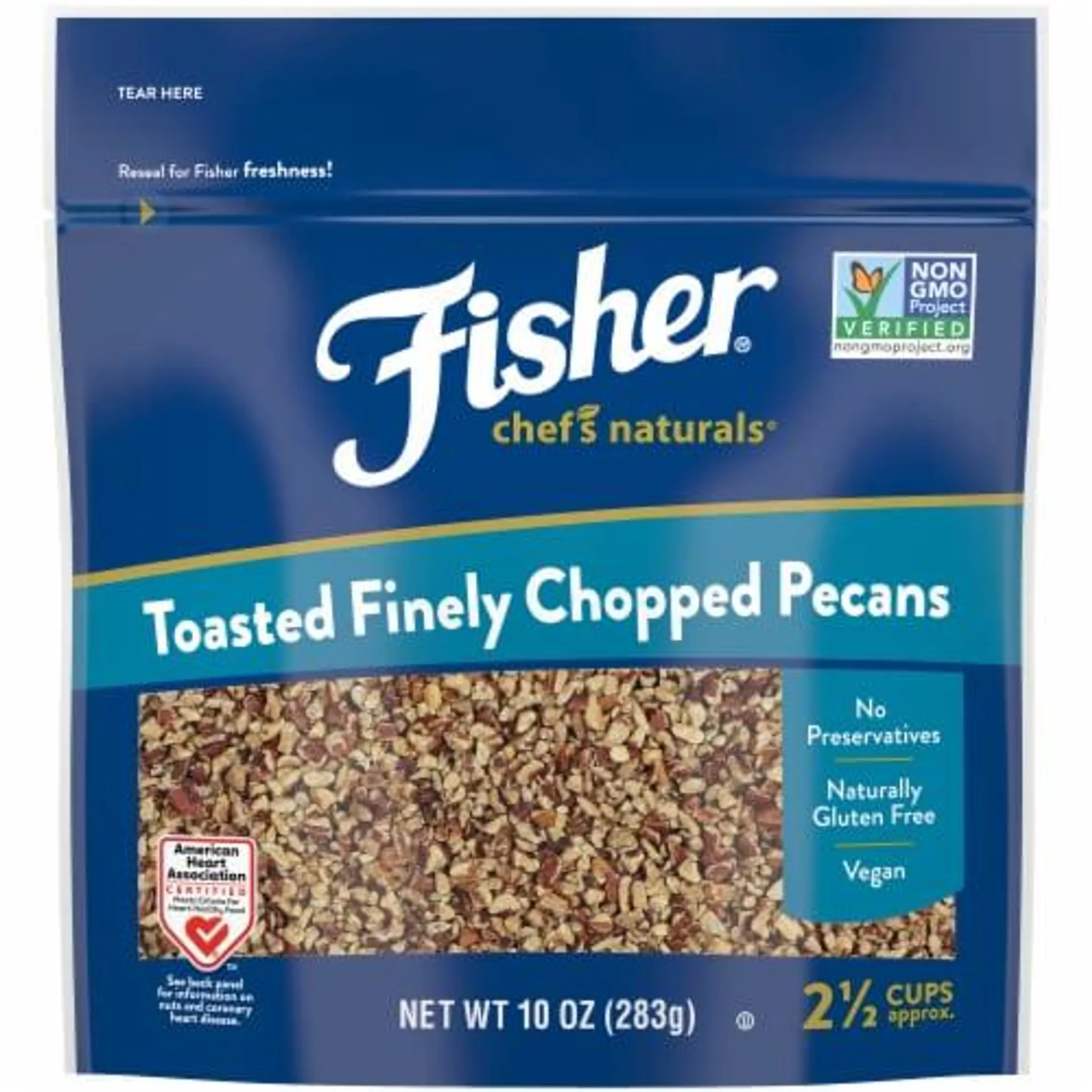 Fisher Toasted Finely Chopped Pecans