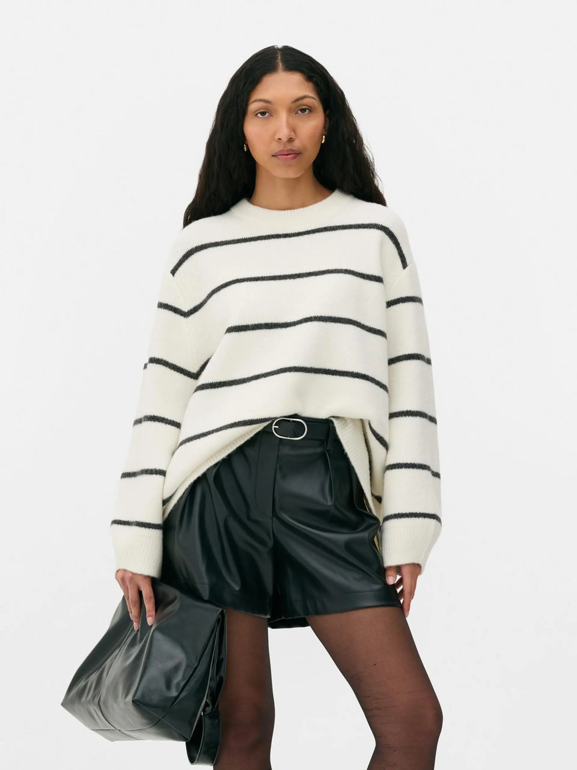 Oversized Crew Neck Jumper