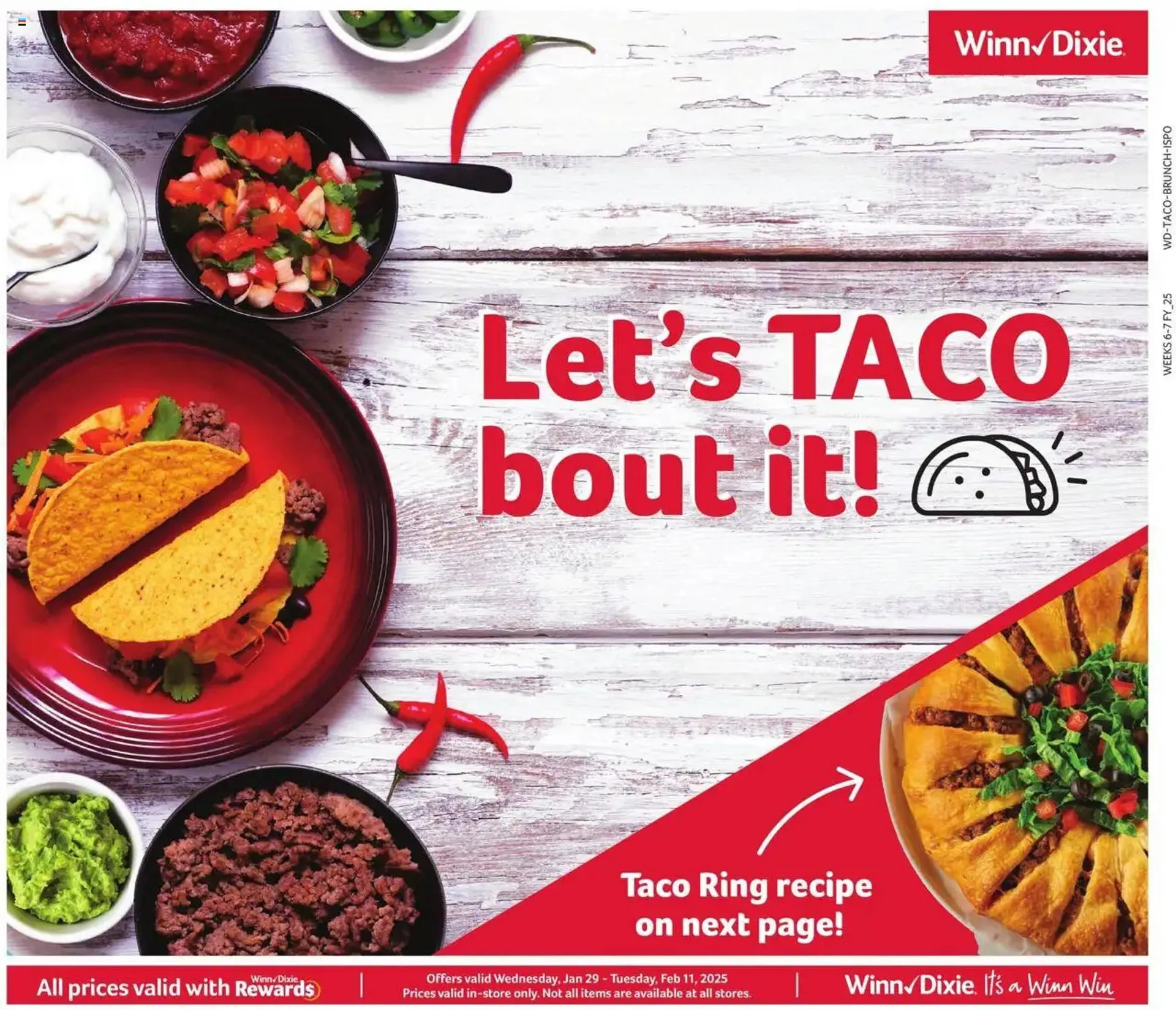 Winn Dixie Weekly Ad - 1