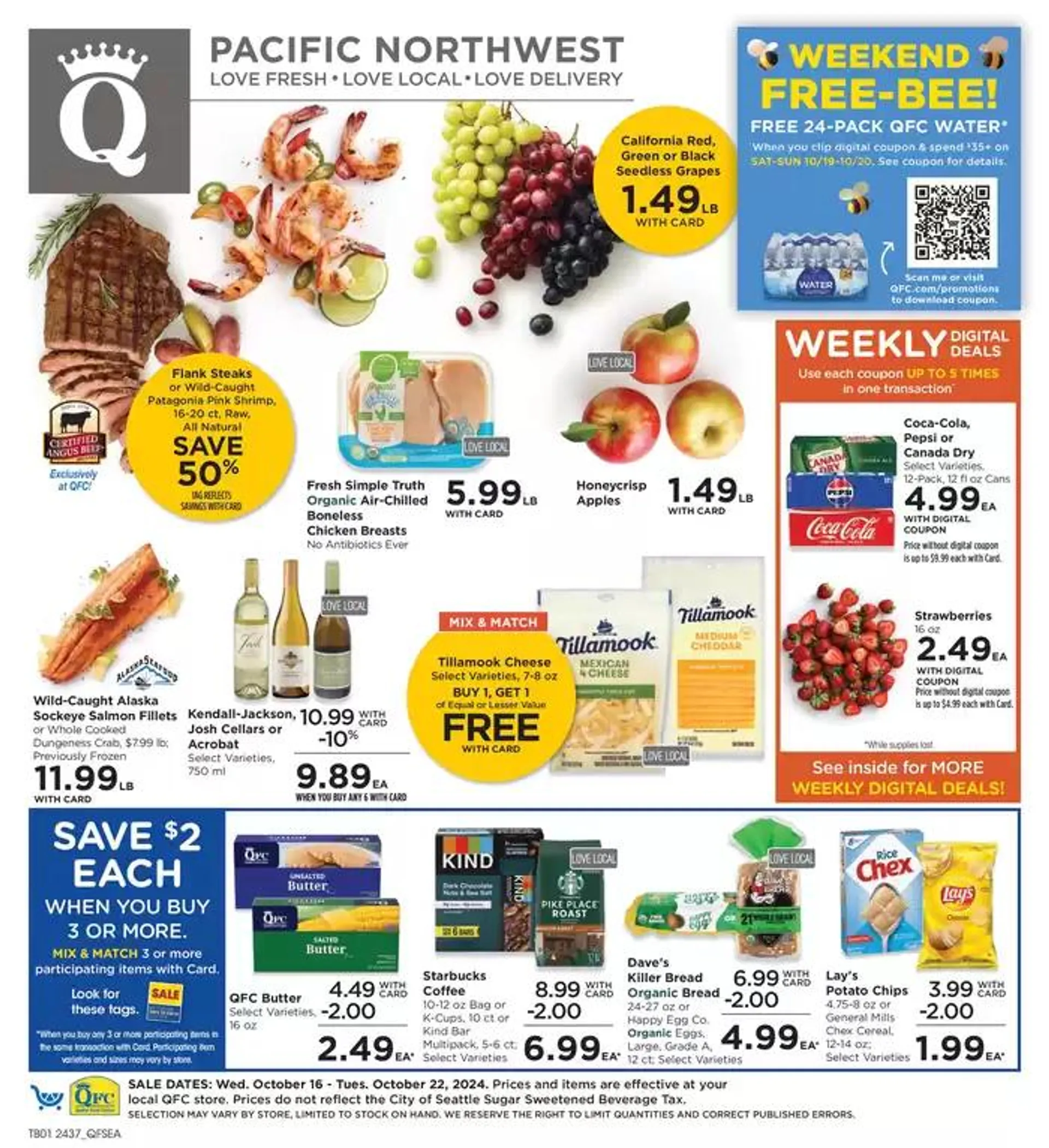 Weekly ad Weekly Ad from October 16 to October 22 2024 - Page 1