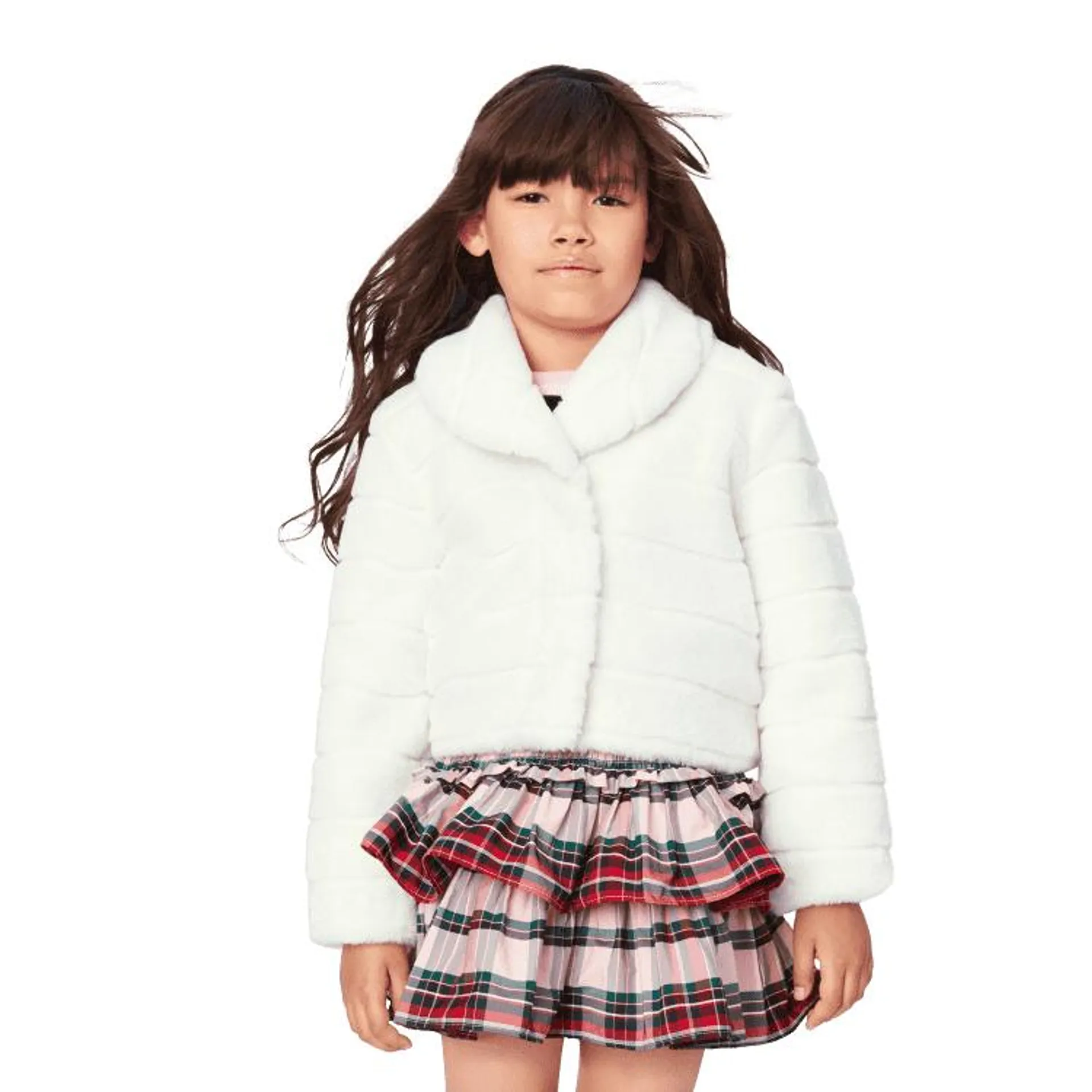 American Girl® x Janie and Jack Winter-White Jacket for Girls