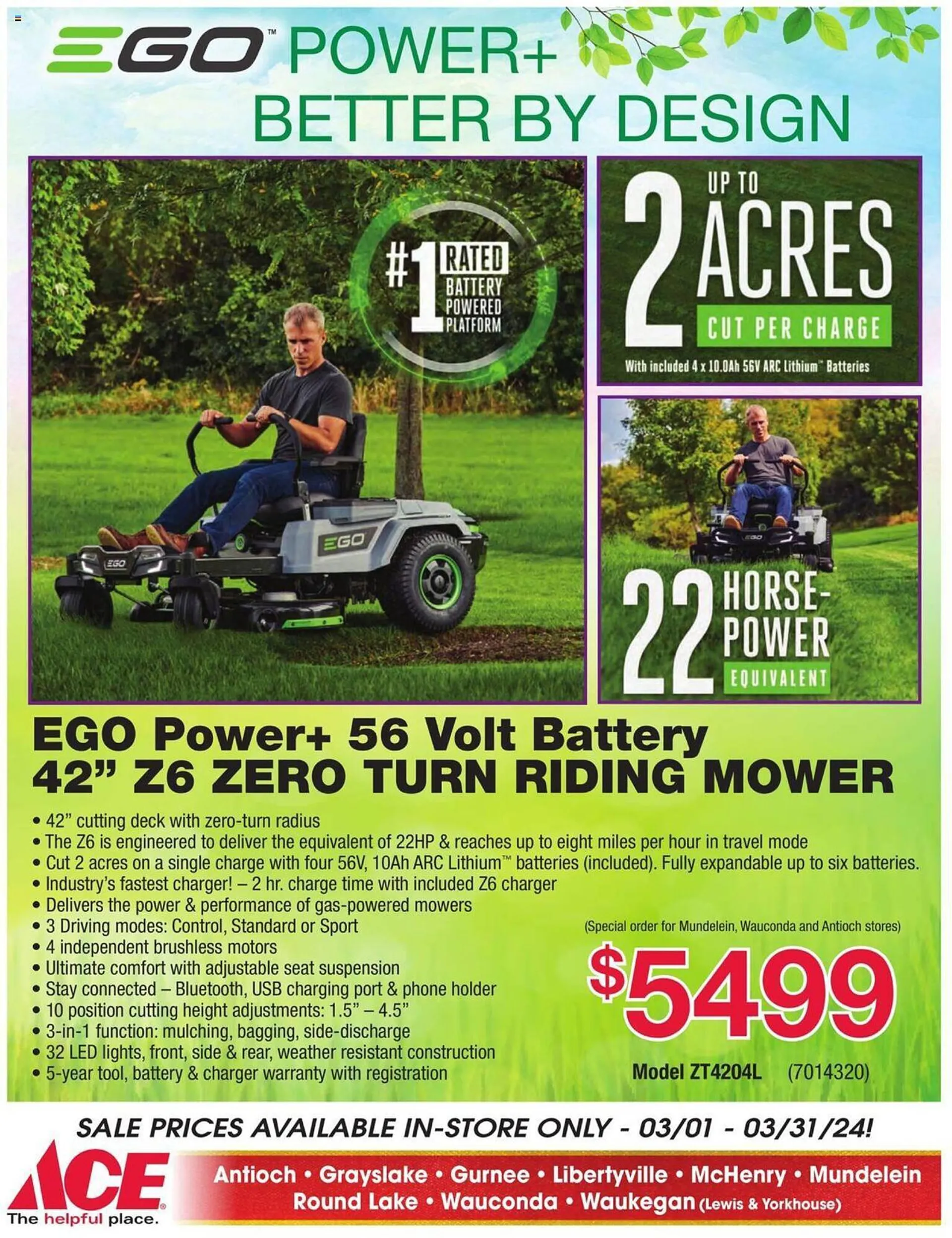 Weekly ad Ace Hardware Weekly Ad from March 1 to March 31 2024 - Page 13