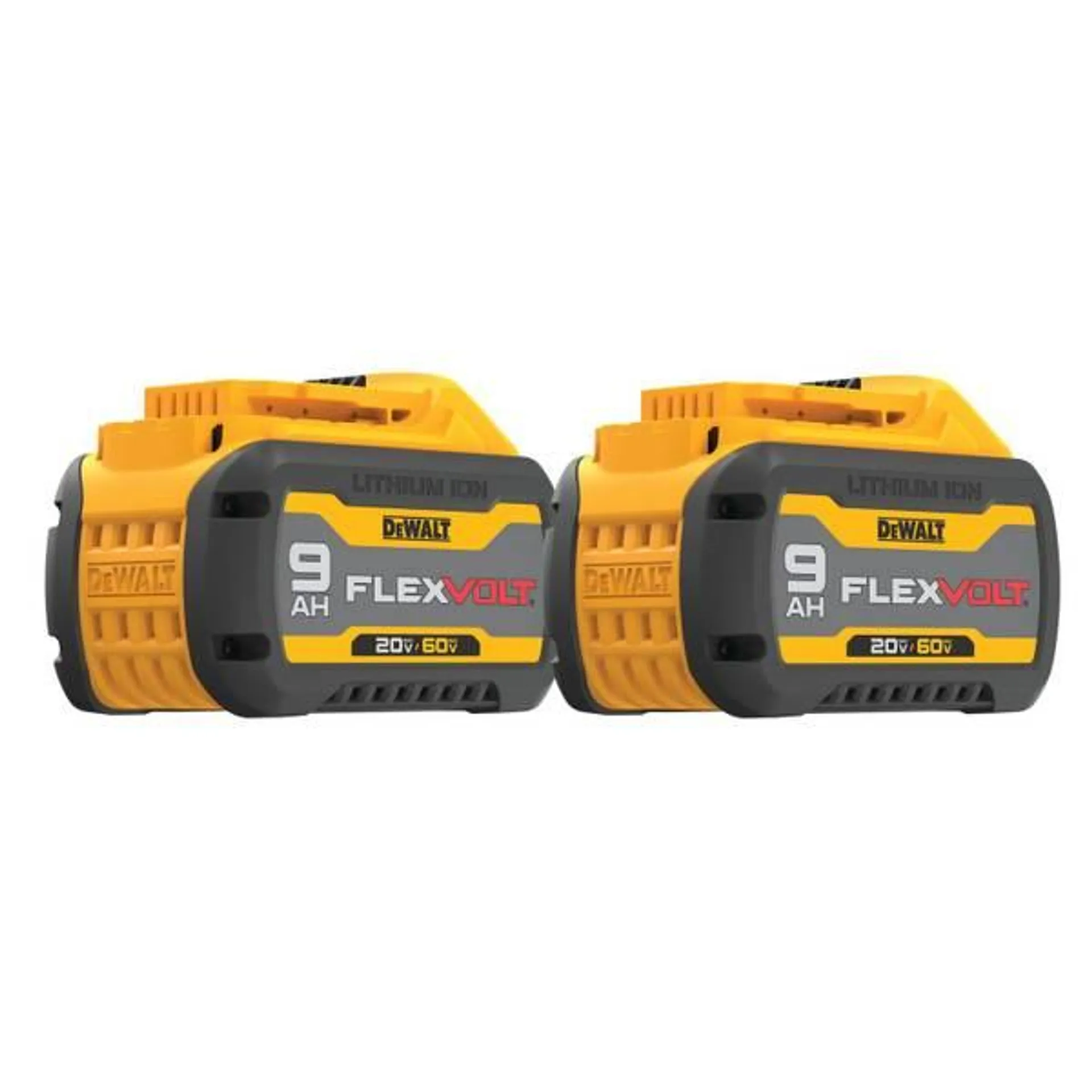 2-Pack 20V/60V MAX FLEXVOLT 9.0 Ah Batteries