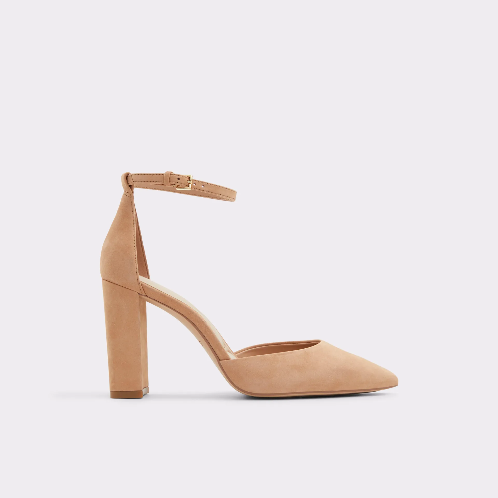 Strappy block heel