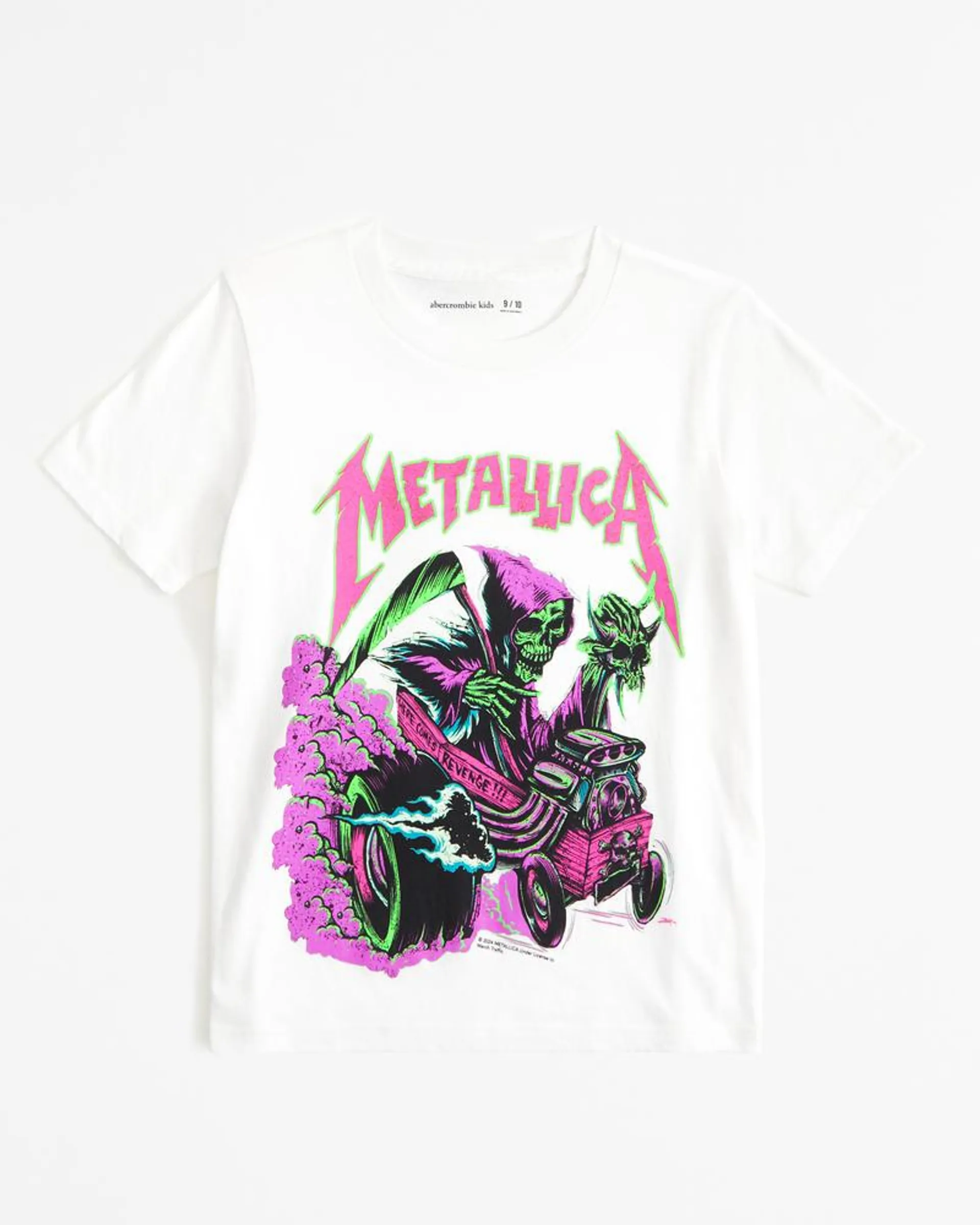 metallica graphic tee