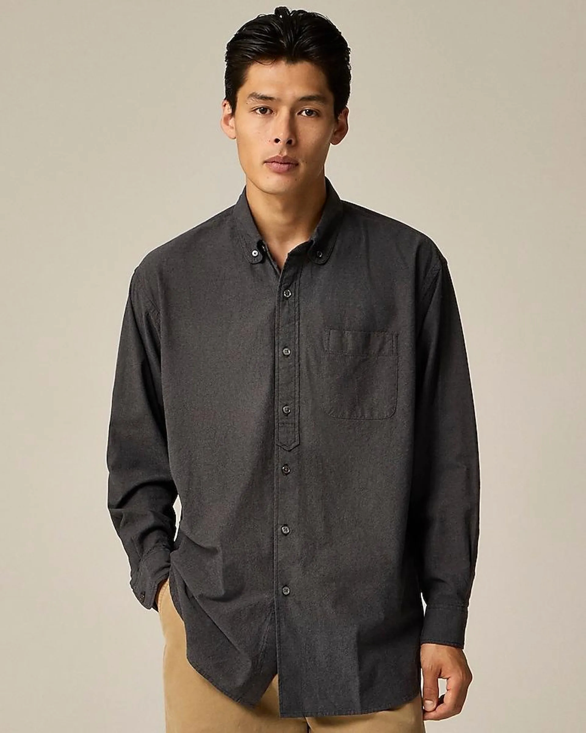 Limited-edition Engineered Garments X J.Crew relaxed oxford shirt with club collar