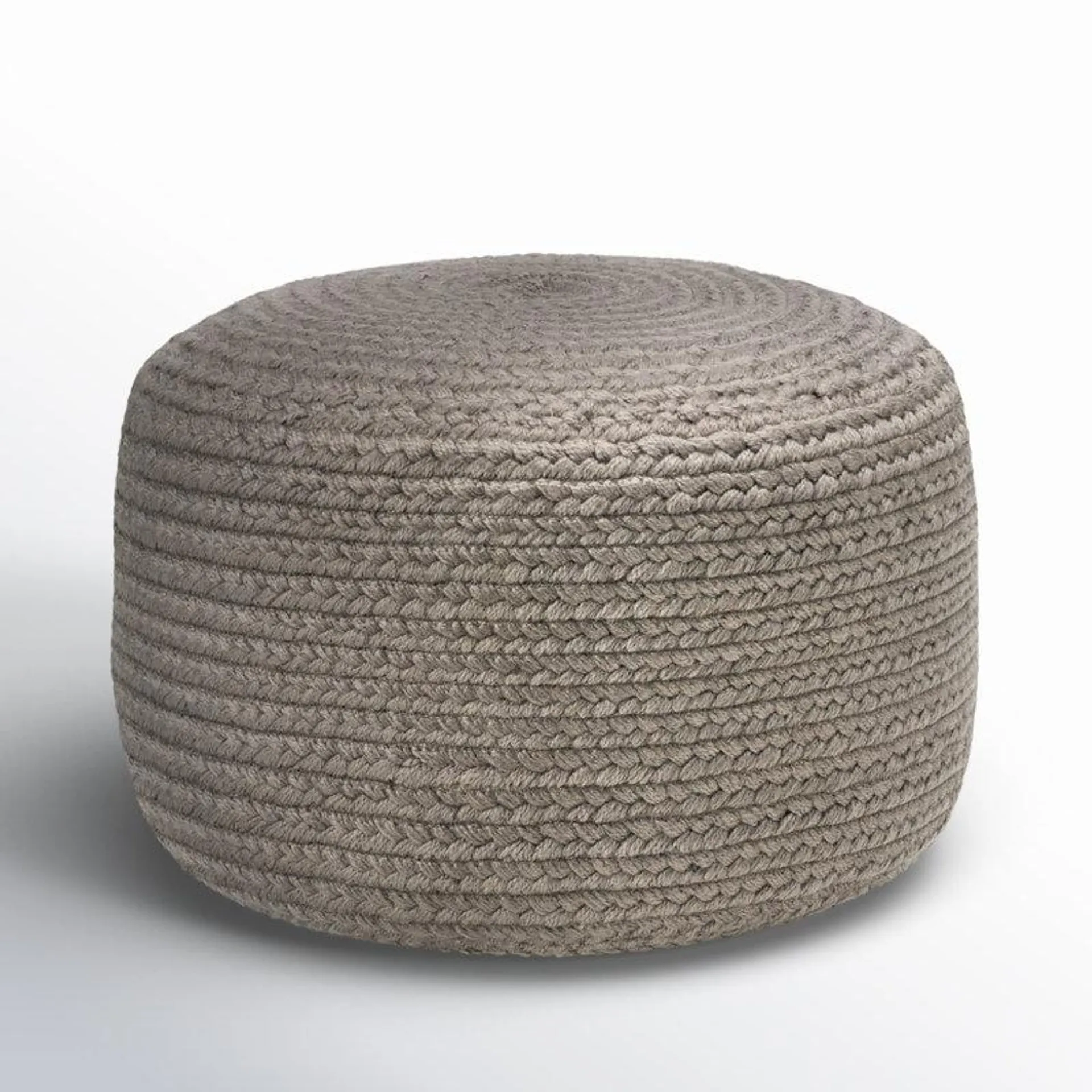 Dalenna Round Upholstered Outdoor Ottoman