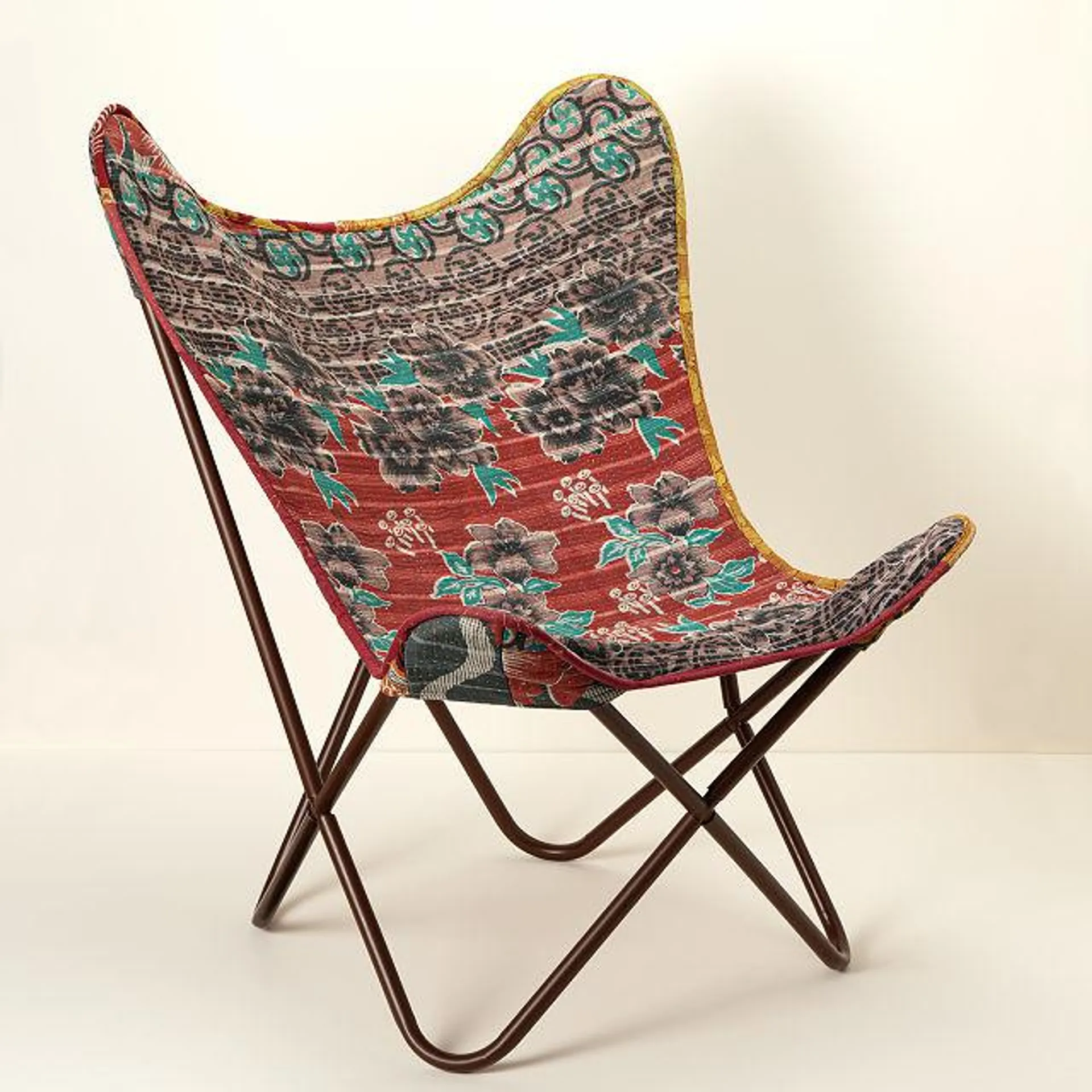 Repurposed Kantha Chair