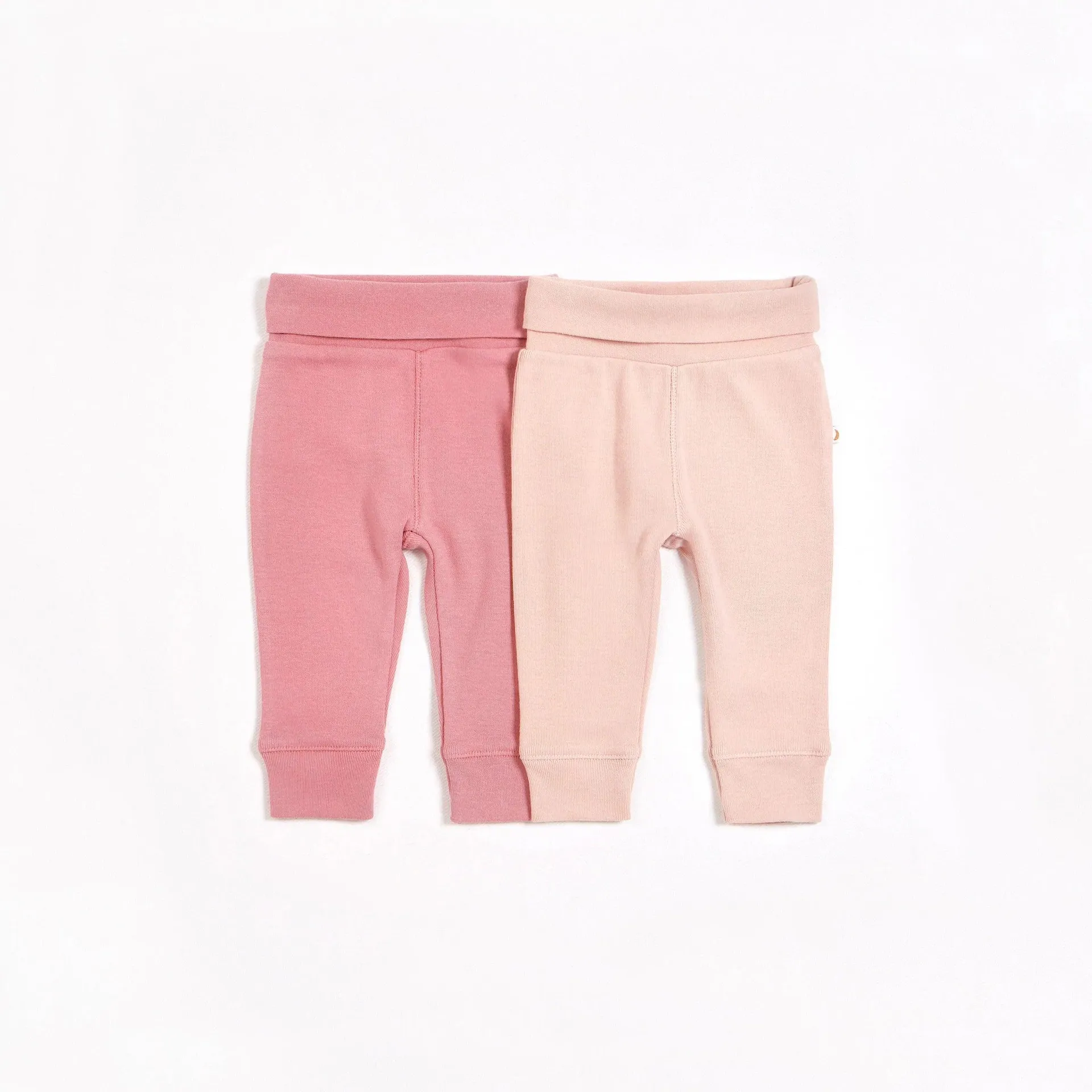 Petit Lem Barely Pink and Dusty Rose 2 Pack Pants