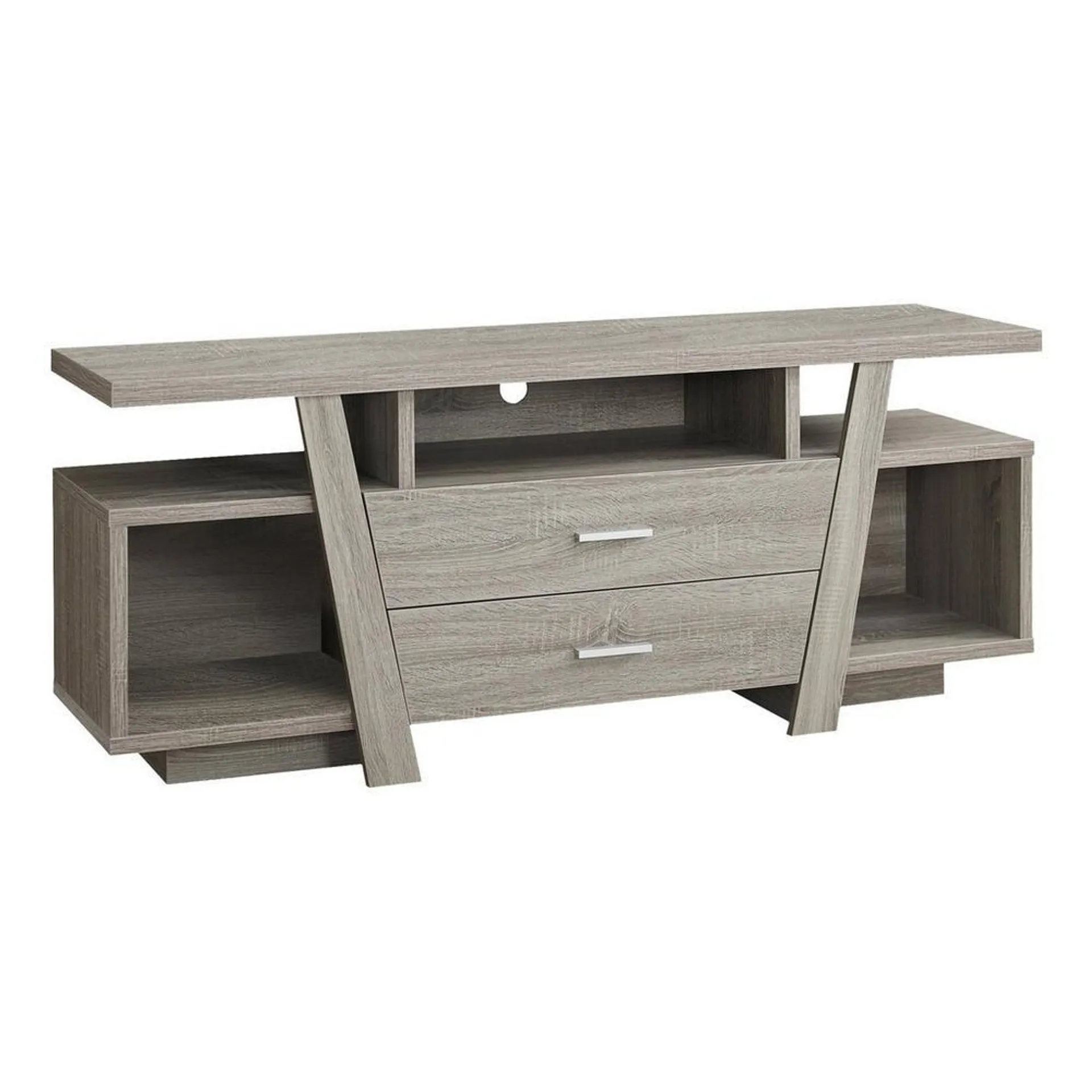 60" TV Stand with Drawers - Taupe