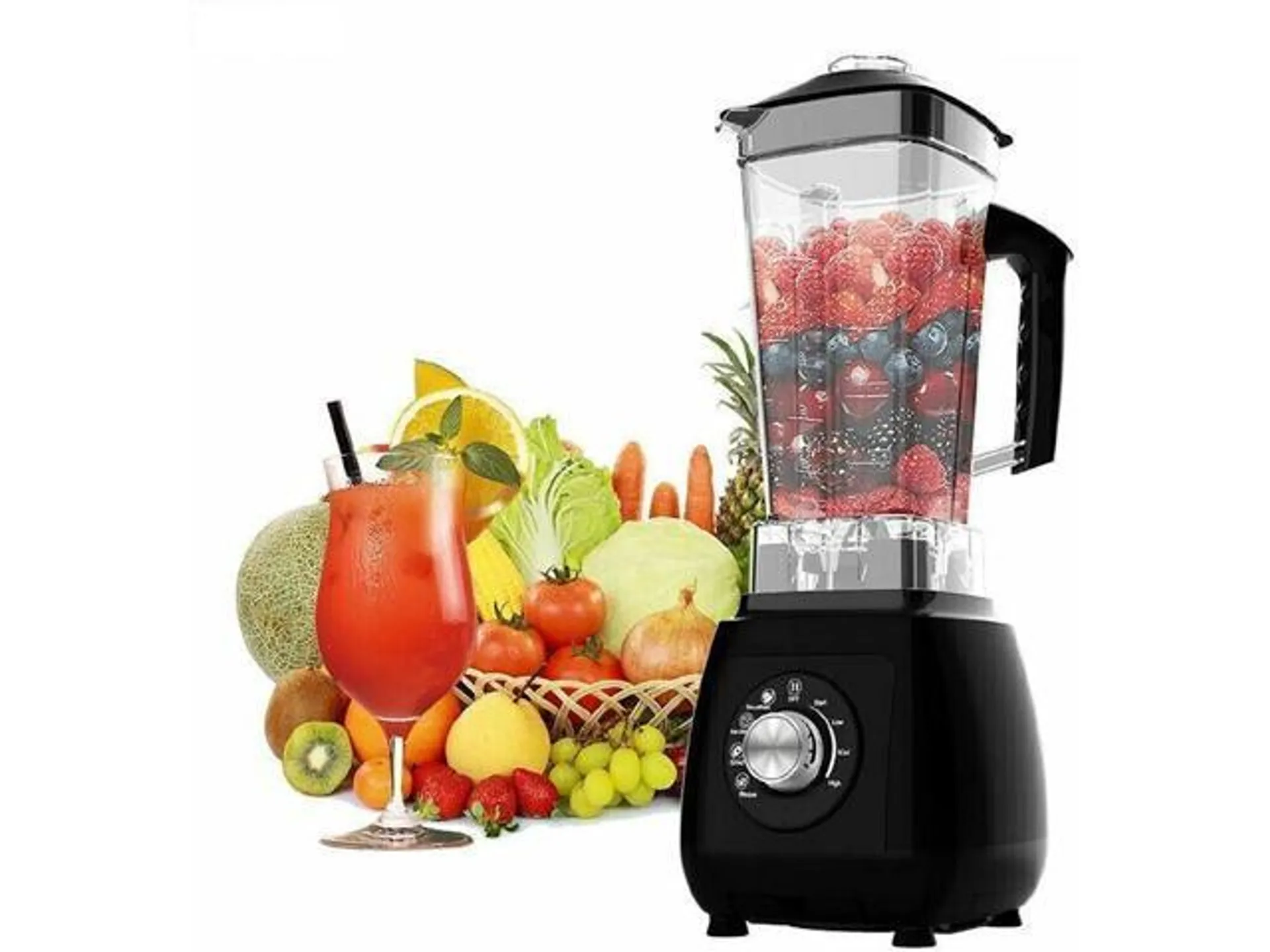 5 Core Professional Blender Electric Blenders Countertop Soup Smoothie Shake Mixer Food Blend Grind 2000 Watt JB 2000M