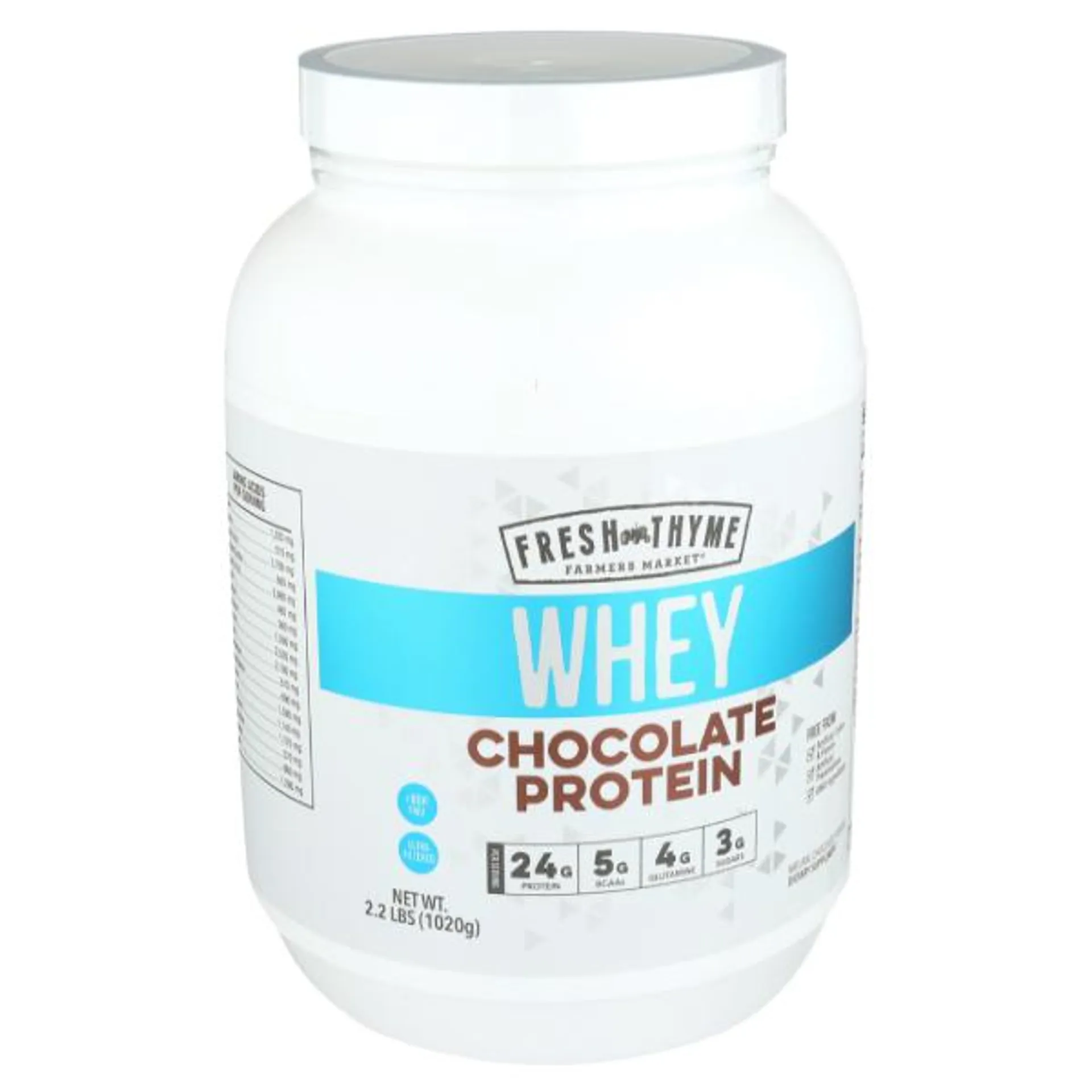 Fresh Thyme Chocolate Whey Protein - 35.2 Ounce