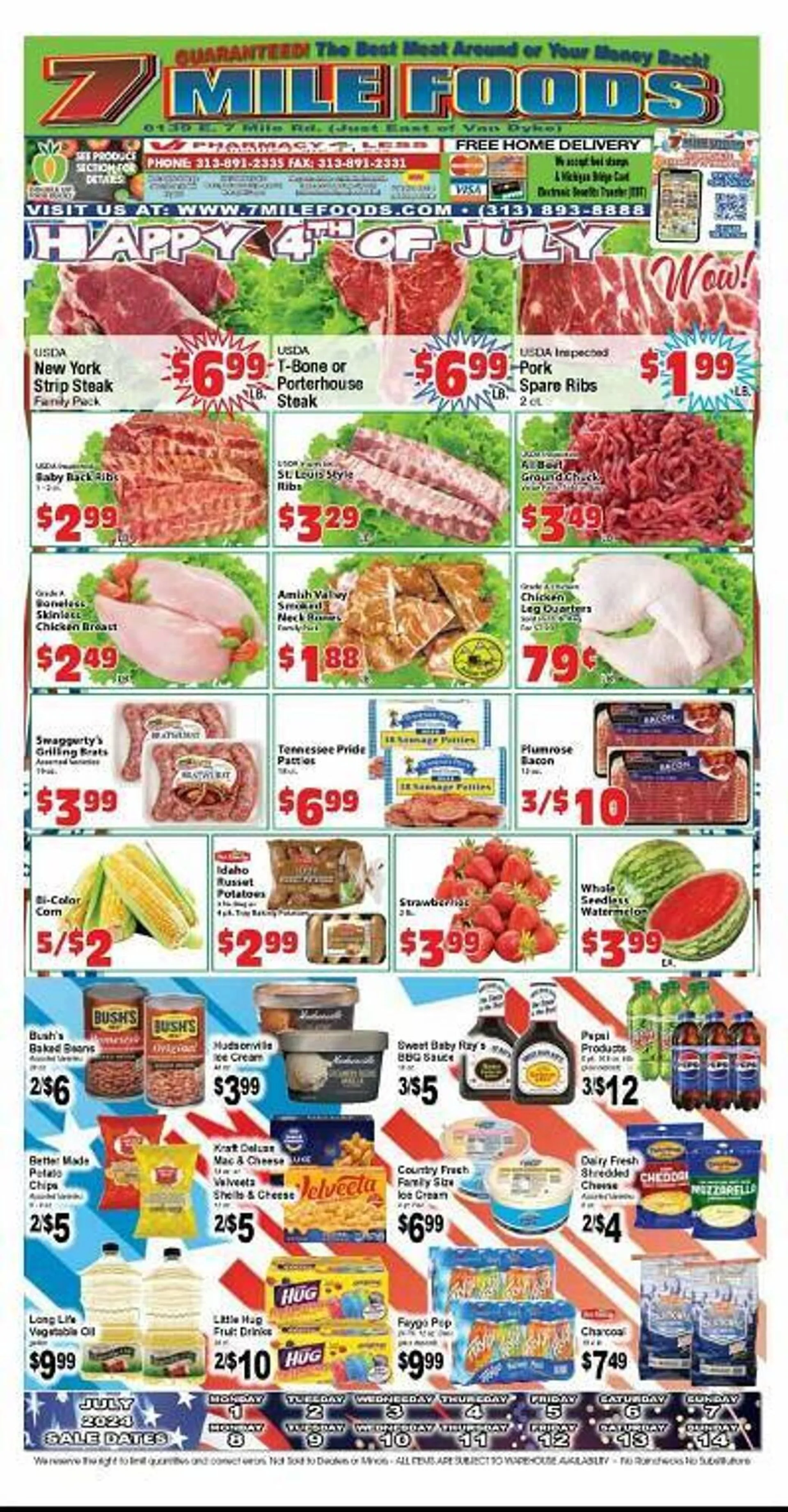 7 Mile Foods Weekly Ad - 1