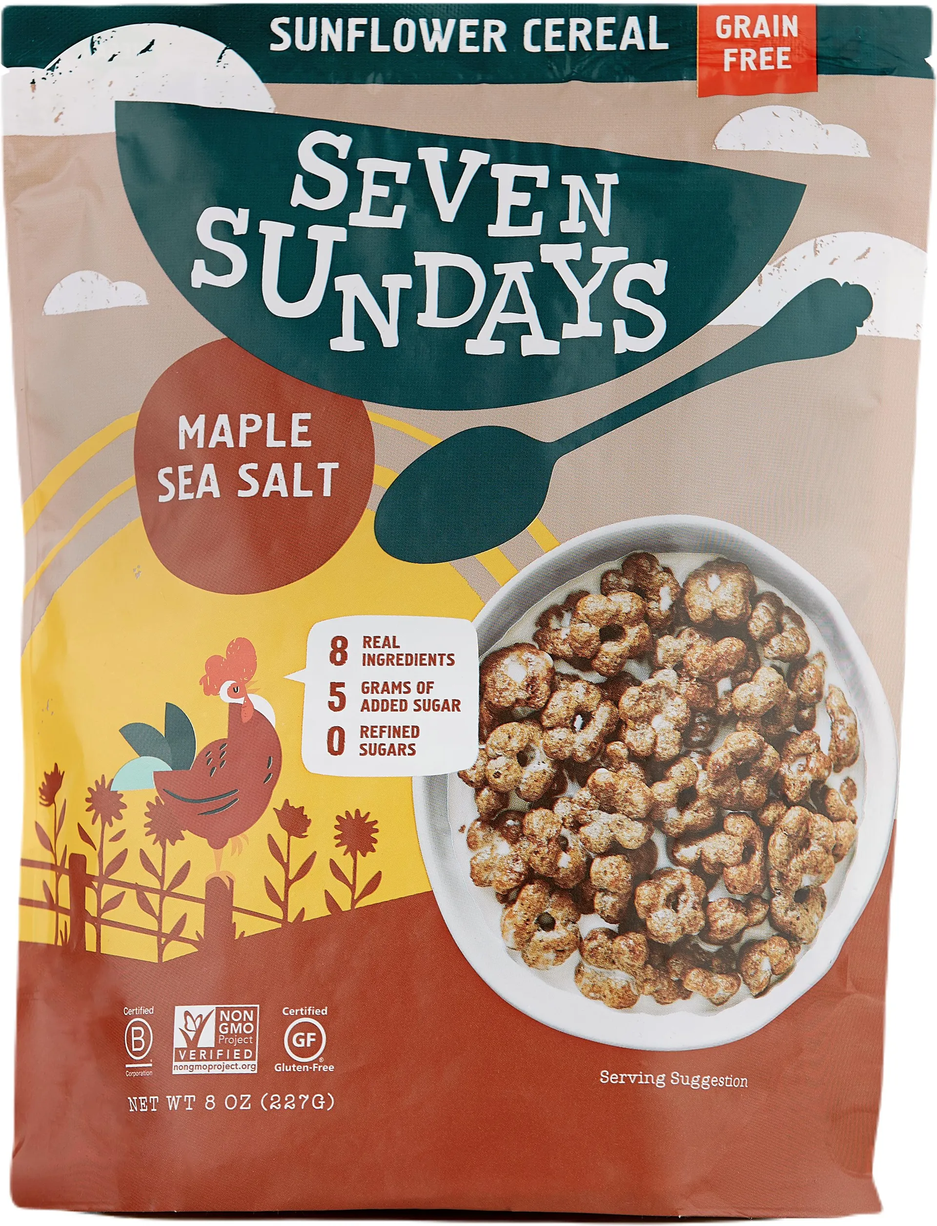 Maple Sea Salt Grain Free Sunflower Cereal