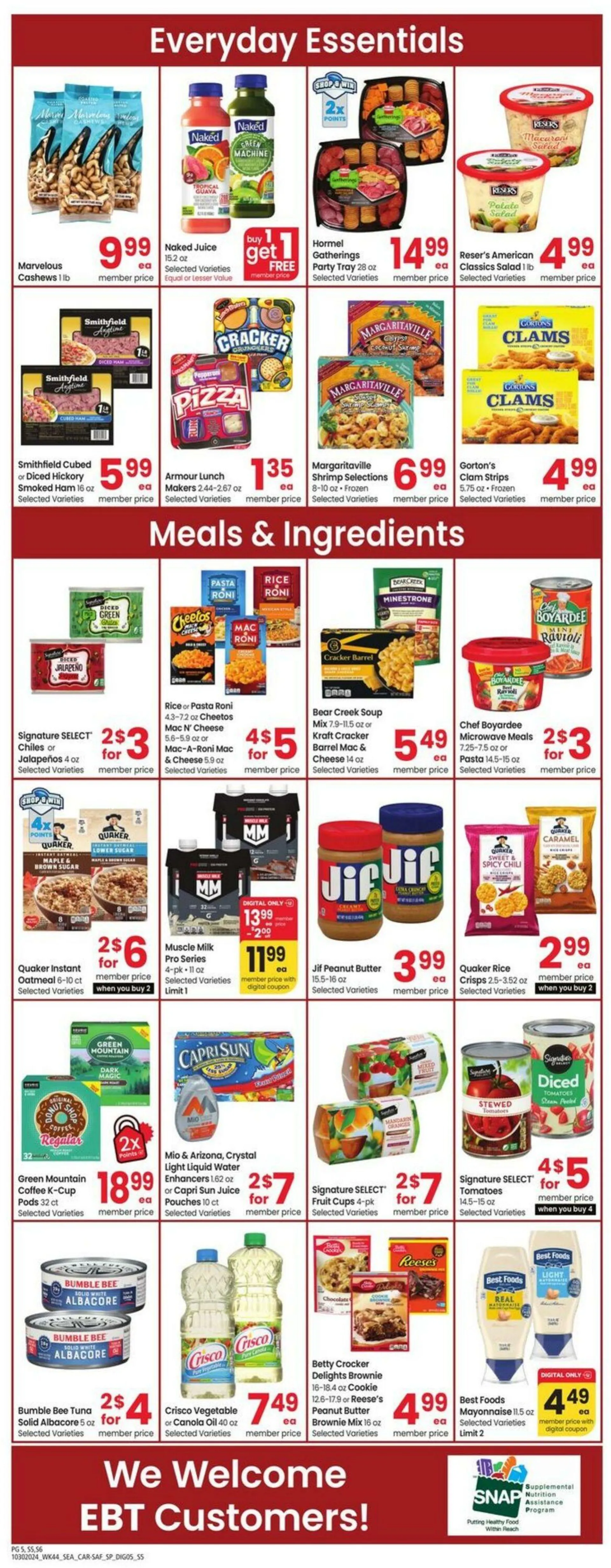 Weekly ad Carrs from October 30 to November 5 2024 - Page 5