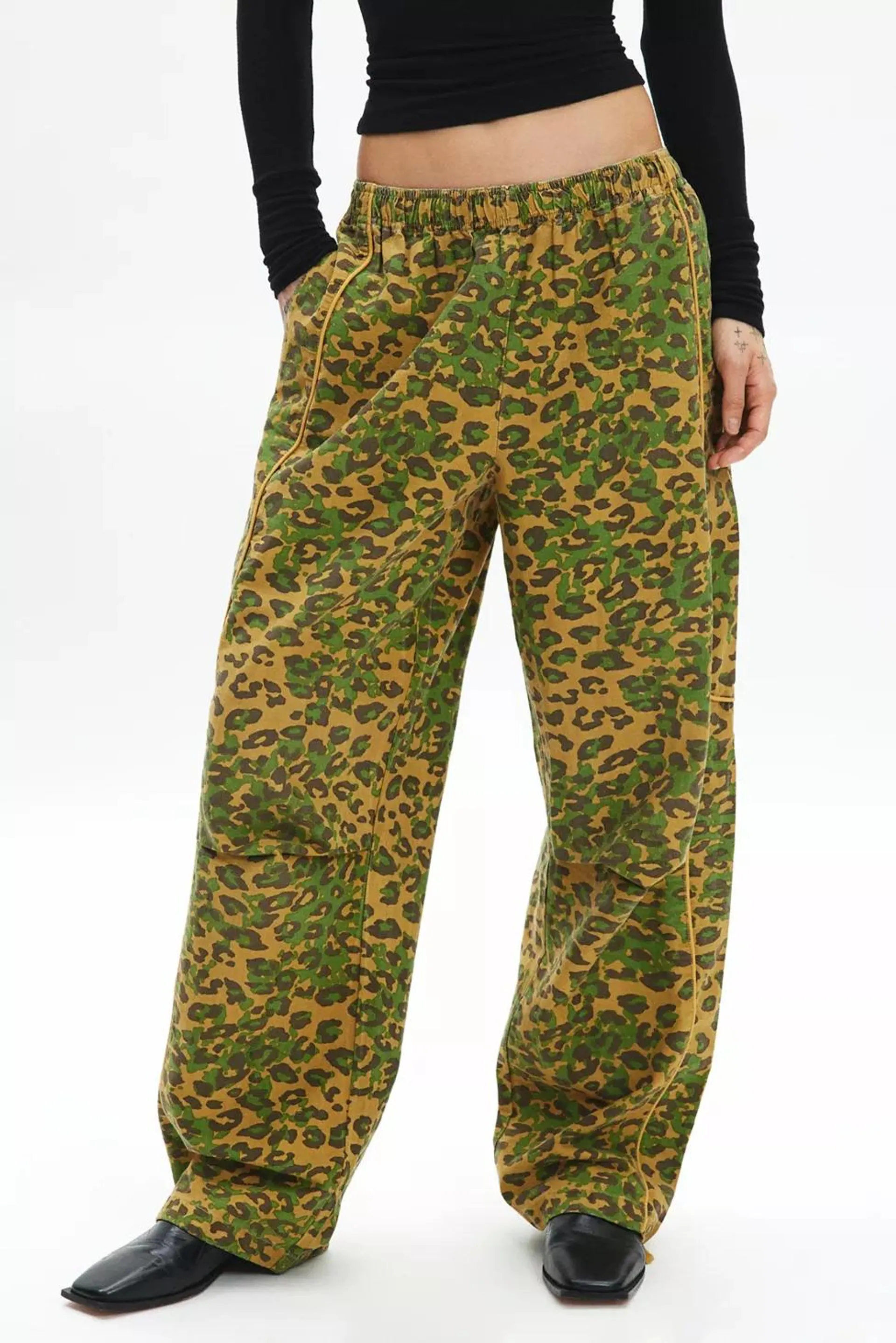 BDG Jess Leopard Camo Track Pant