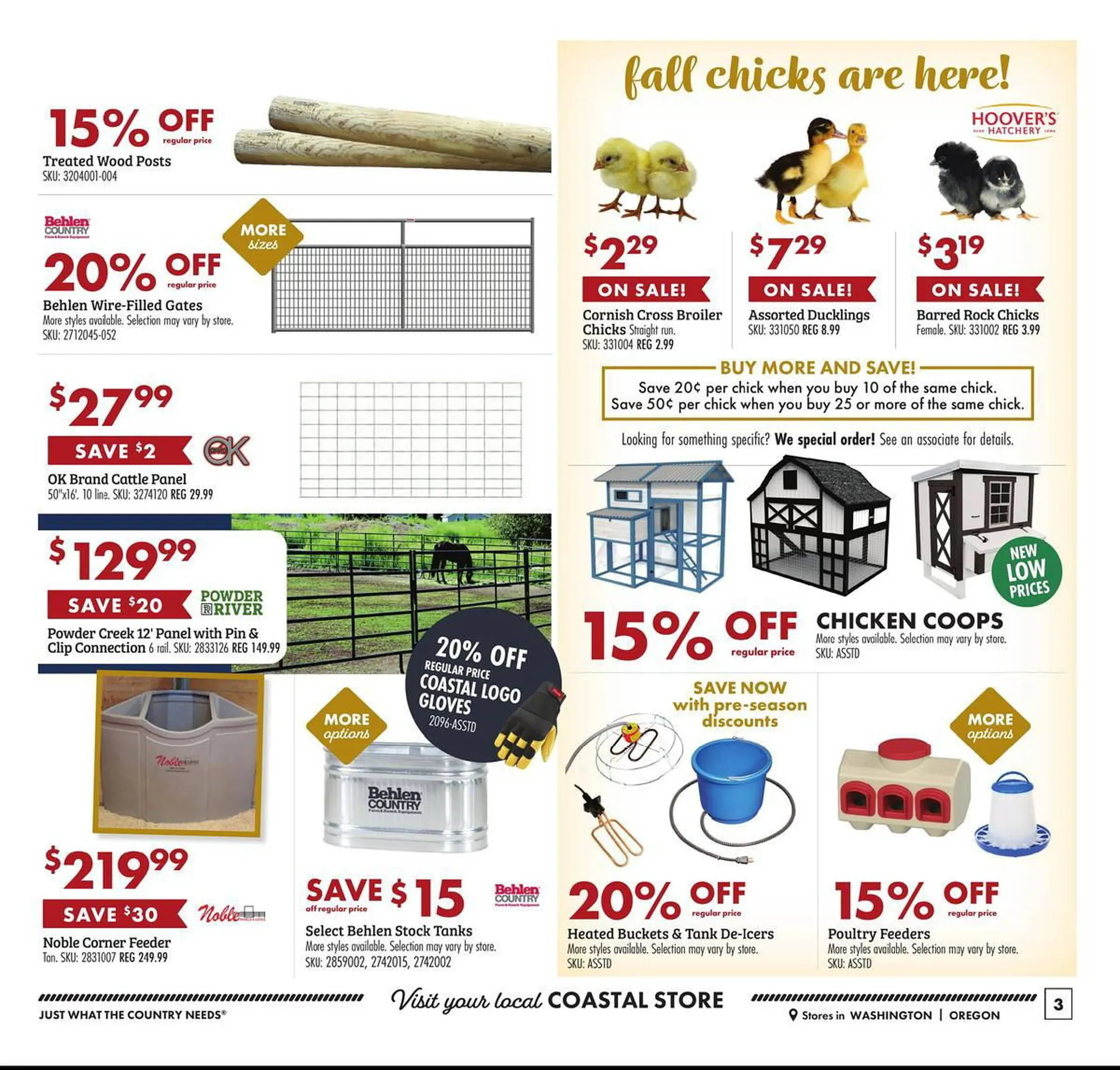 Weekly ad Coastal Farm & Ranch Weekly Ad from September 25 to October 1 2024 - Page 3