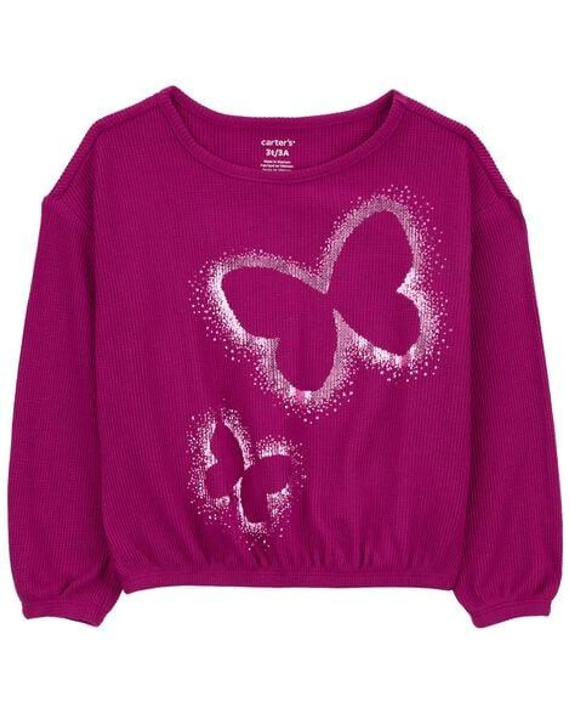 Baby Butterfly Thermal Top