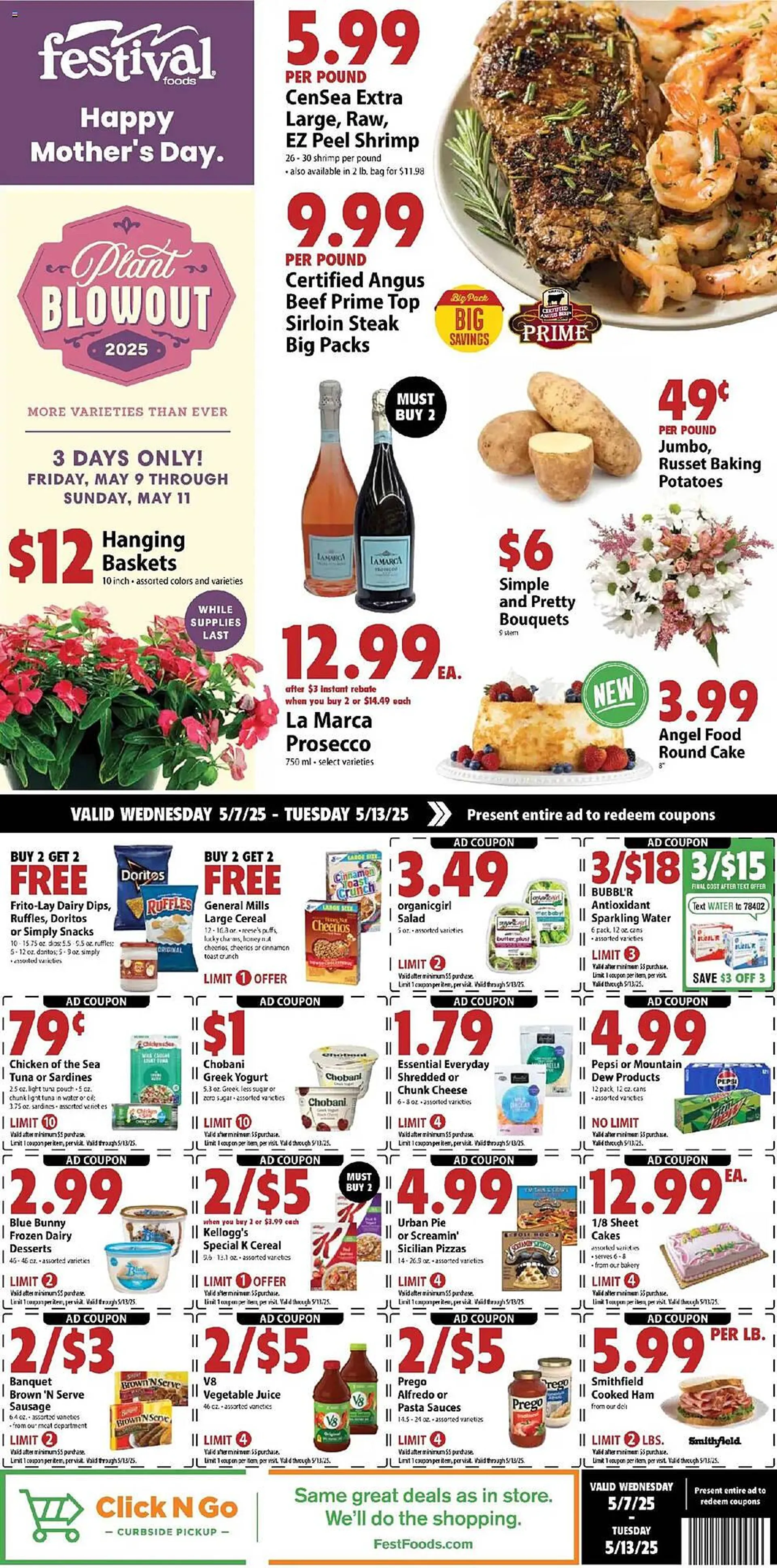 Weekly ad Festival Foods Weekly Ad from May 7 to May 14 2025 - Page 1