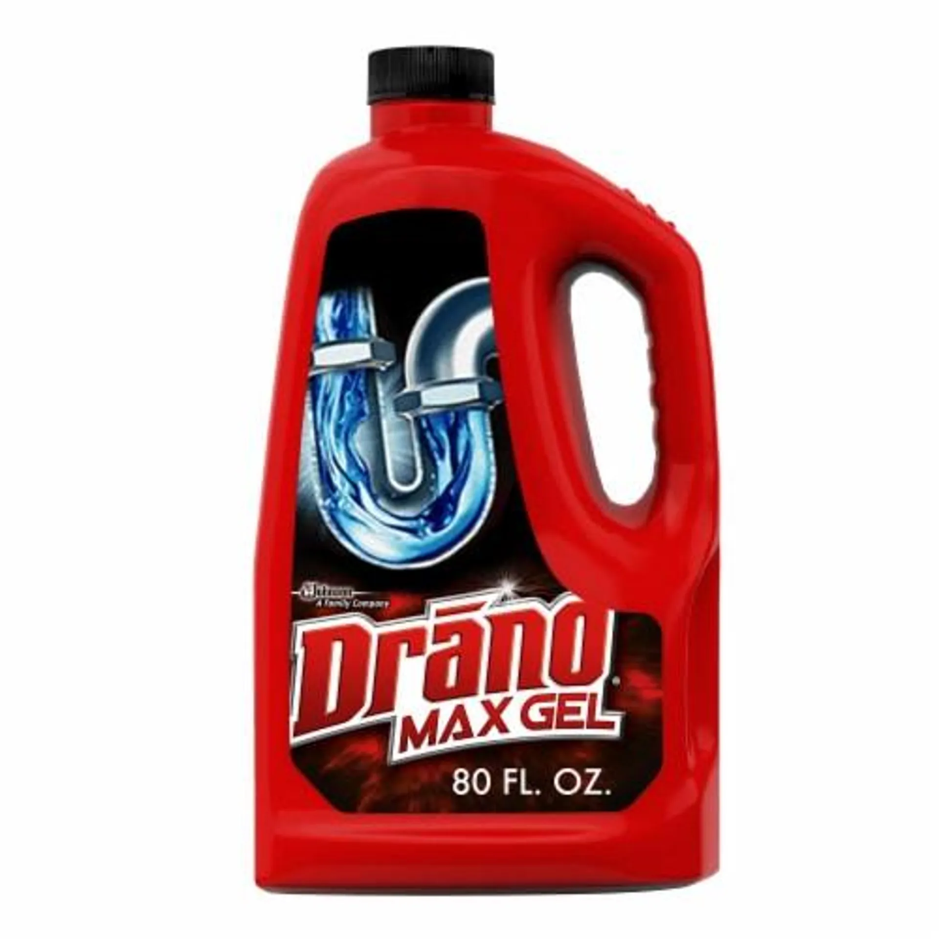 Drano Max Gel Clog Remover, Pro Strength Drain Cleaner for Home Use, Safe on Pipes