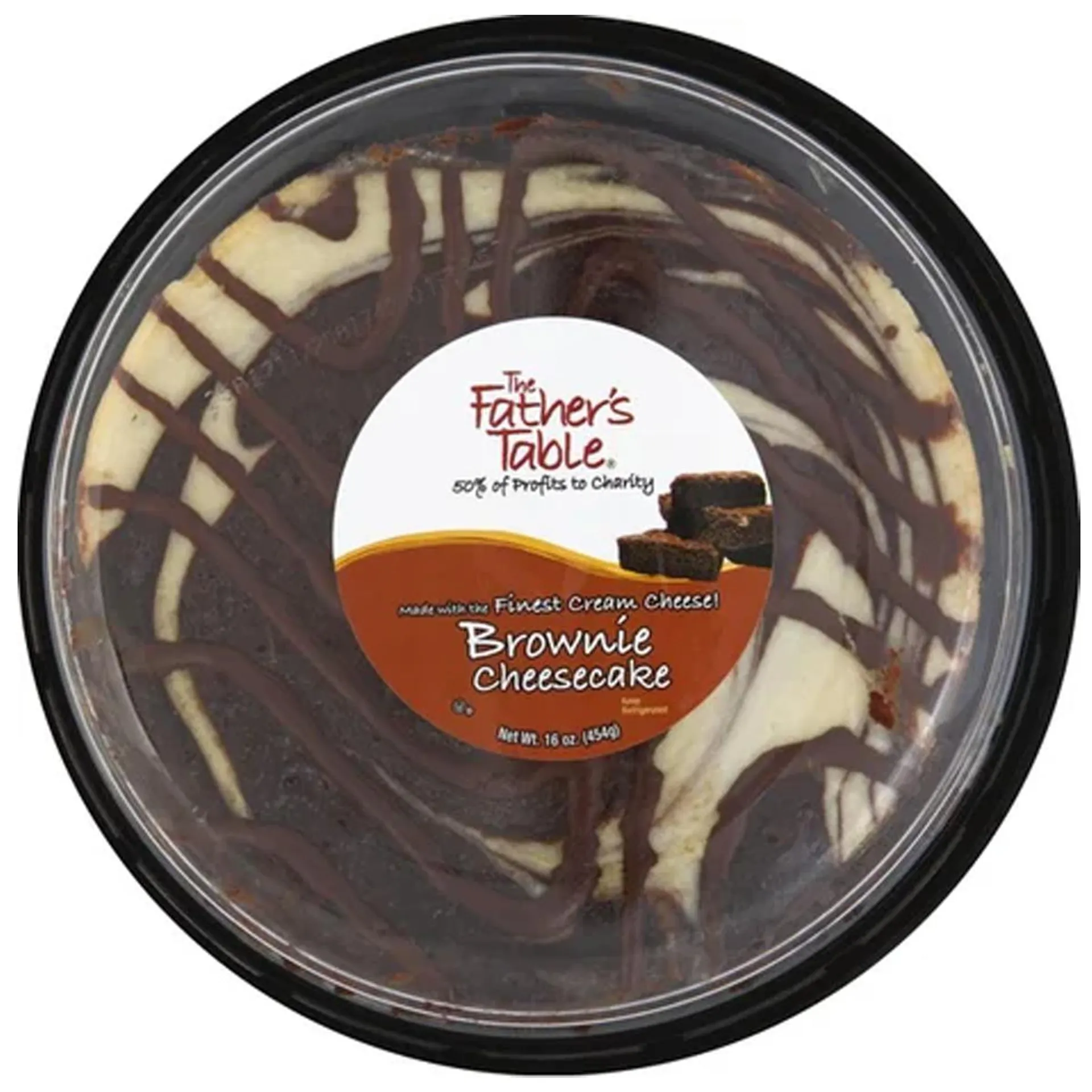 Father Table Brownie Cheesecake