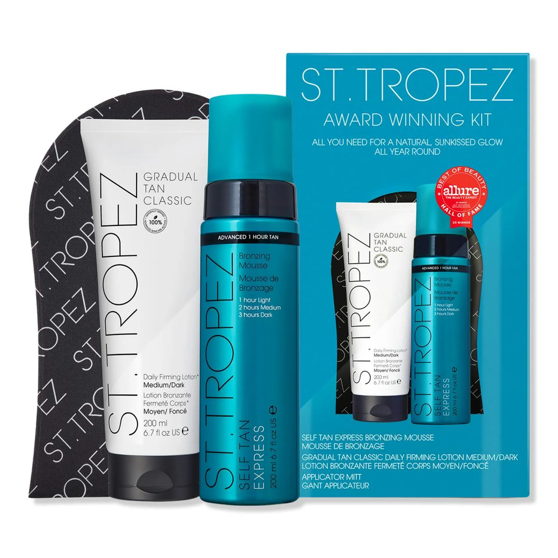 Award Winning 3 Piece Self Tan Kit