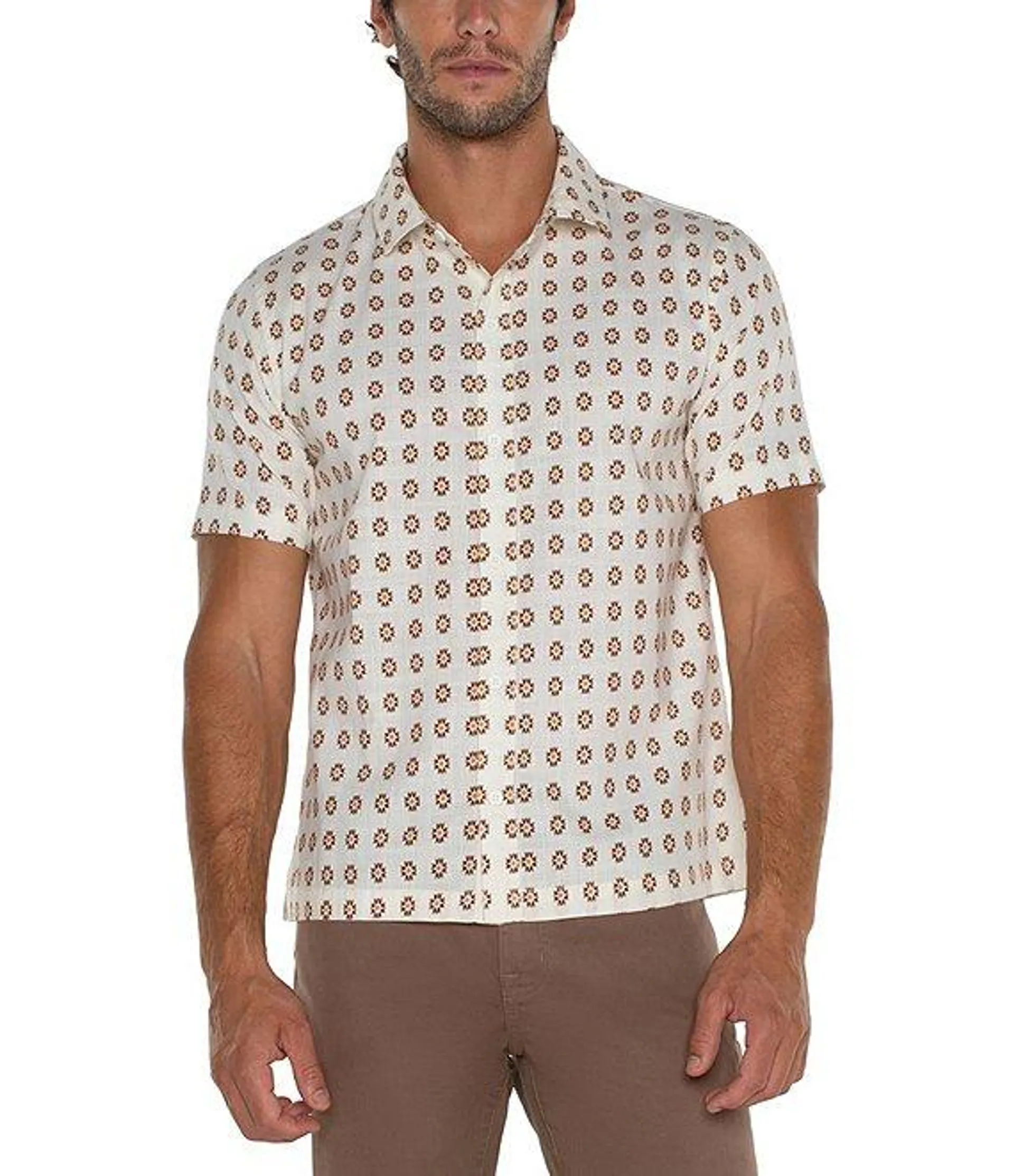 Short Sleeve Southwest Printed Shirt