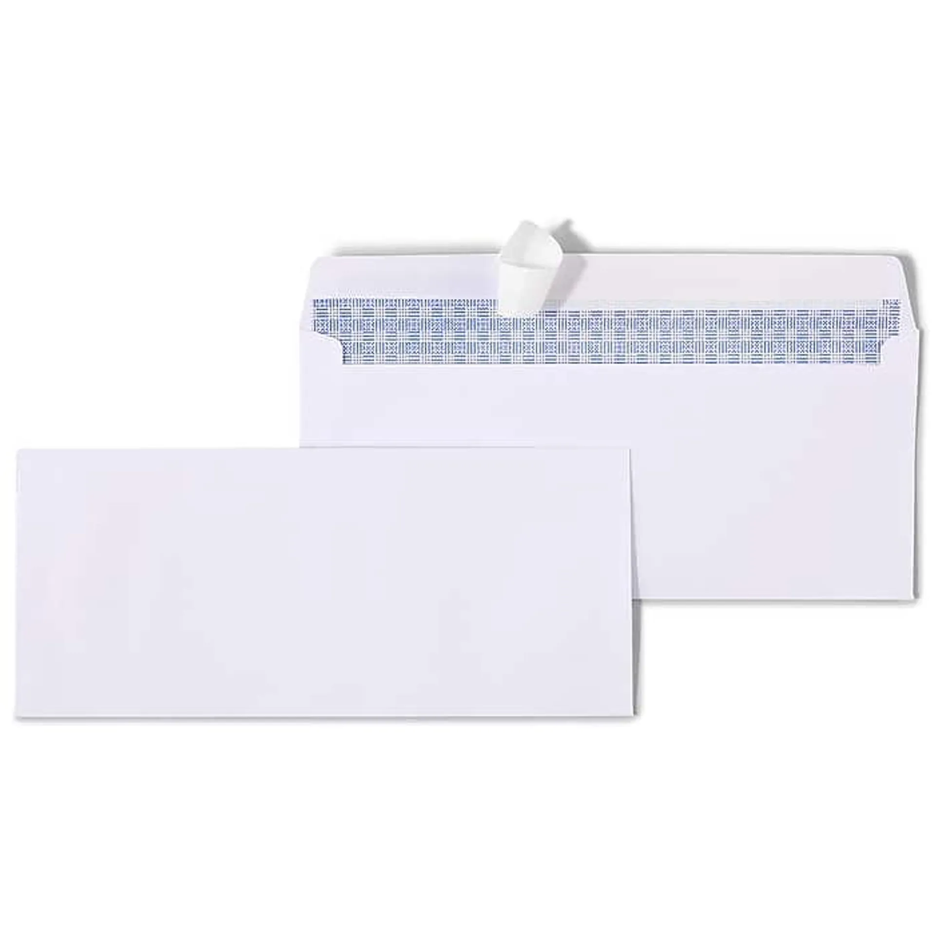 Staples QuickStrip EasyClose Self Seal Security Tinted #10 Business Envelopes,