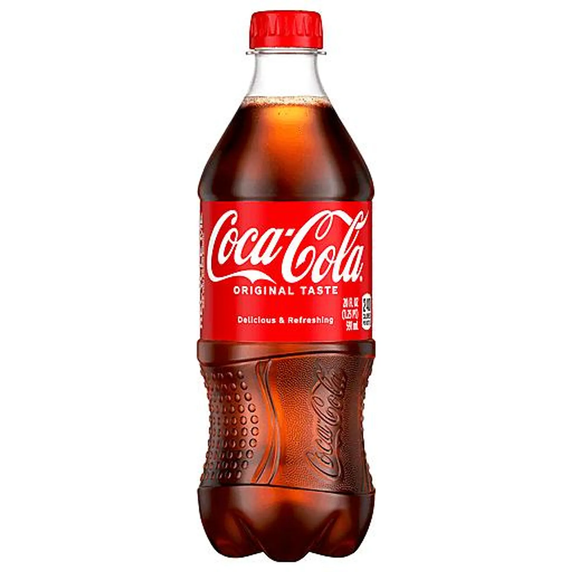 Coca Cola Original Taste Soda 20 fl oz bottle