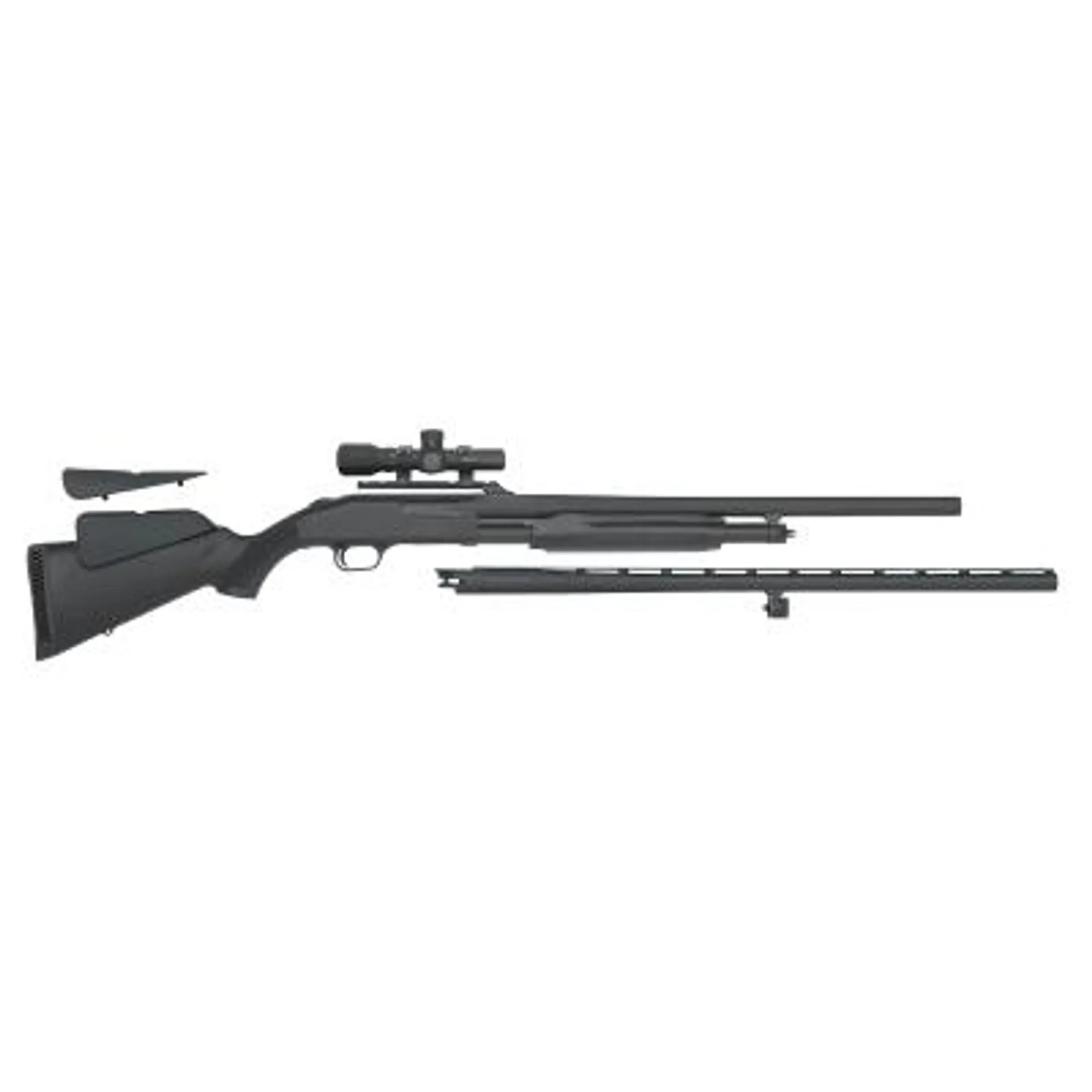 Mossberg M500 Field/Slug Combo 12Ga Black Pump-Action Shotgun w/ Scope