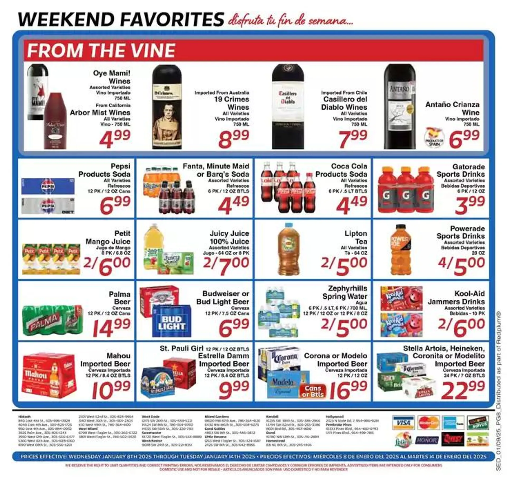 Weekly ad Sedano's weekly ad from January 8 to January 14 2025 - Page 8