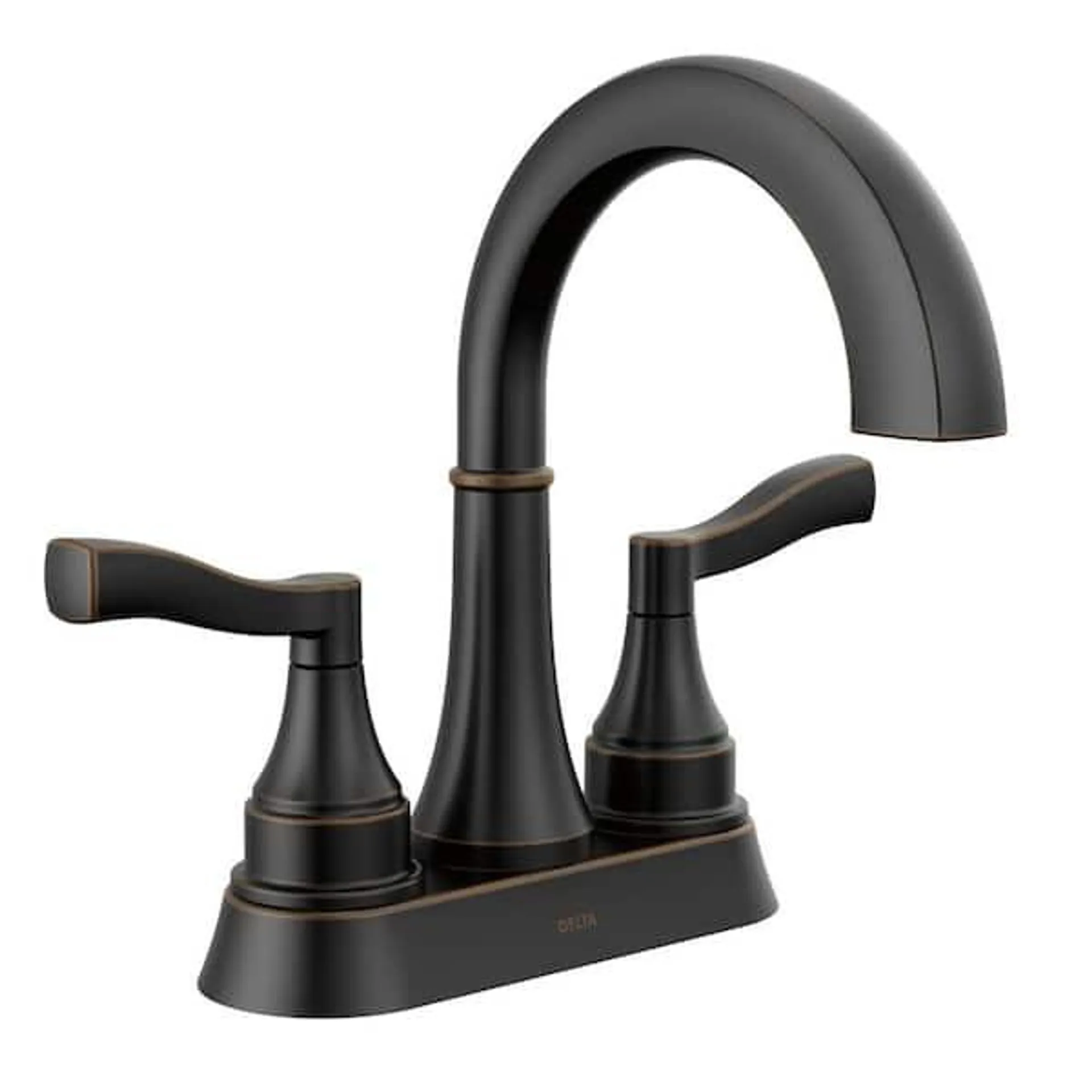 Faryn 4 in. Centerset Double-Handle Bathroom Faucet in Oil Rubbed Bronze