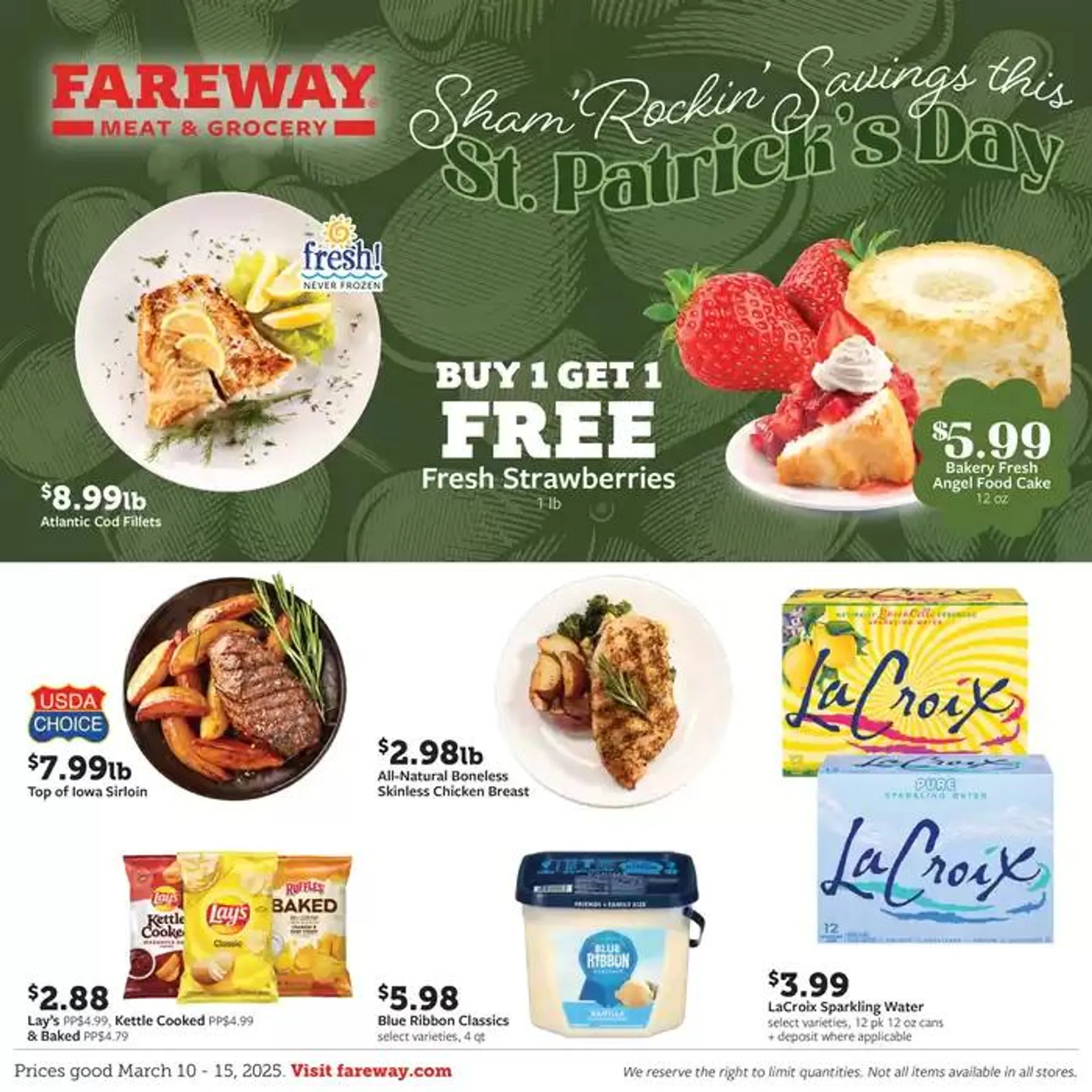 Weekly ad Exclusive deals for our customers from March 10 to March 15 2025 - Page 1
