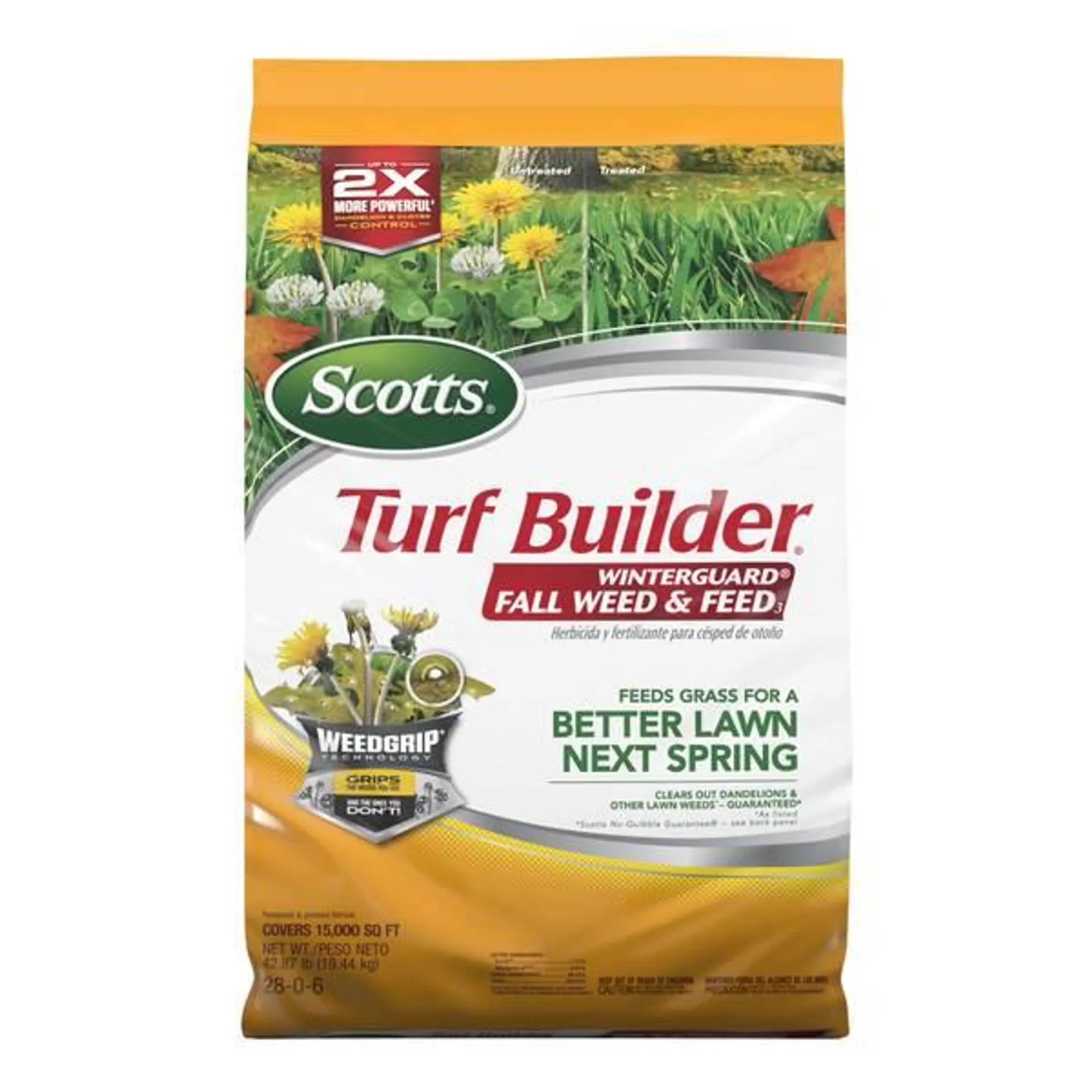 42.87 lb. Turf Builder WinterGuard Fall Weed and Feed 3