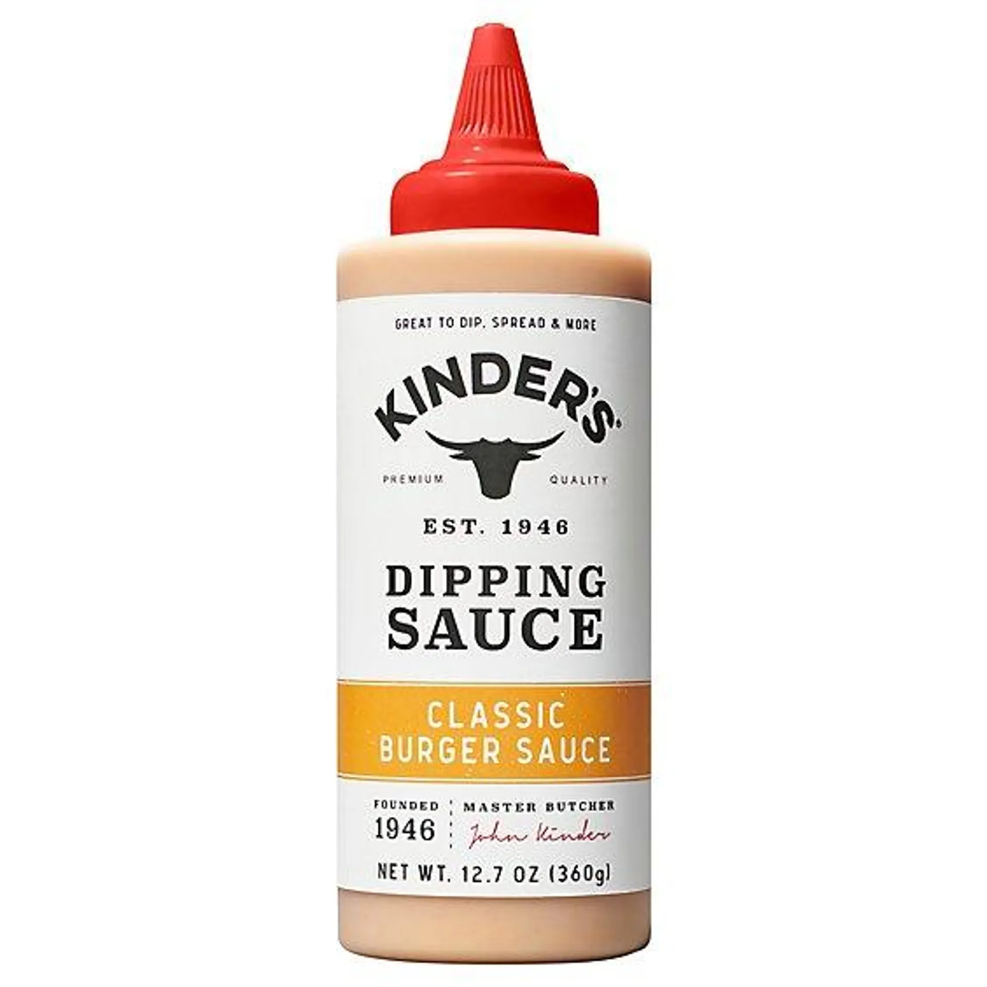 Kinders Sauce Dipping Burger - 12.7 OZ