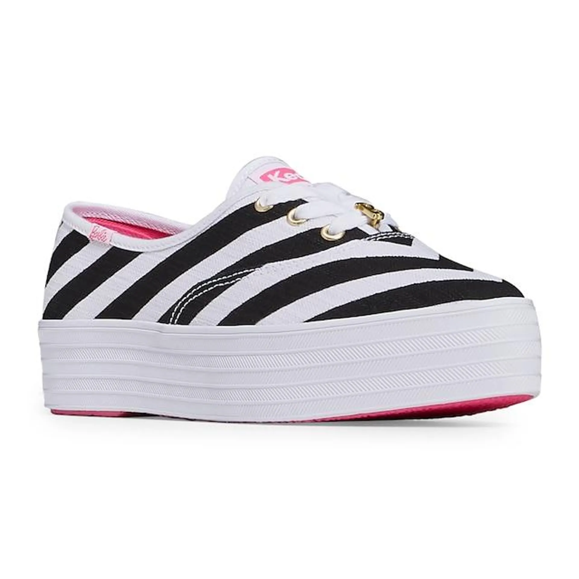 Keds x Barbie™️ Point Striped Canvas Lace Up