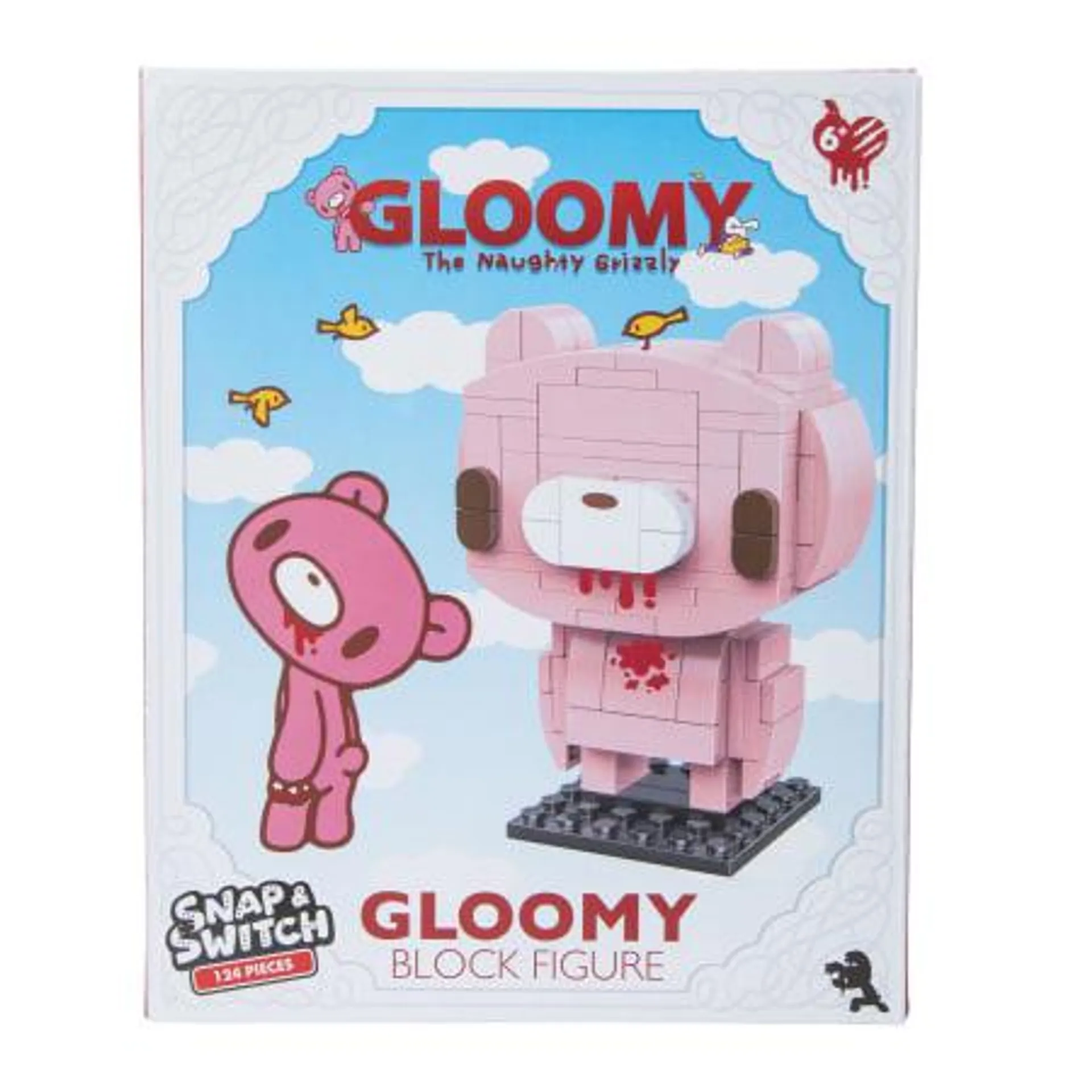 Gloomy The Naughty Grizzly® Block Figure