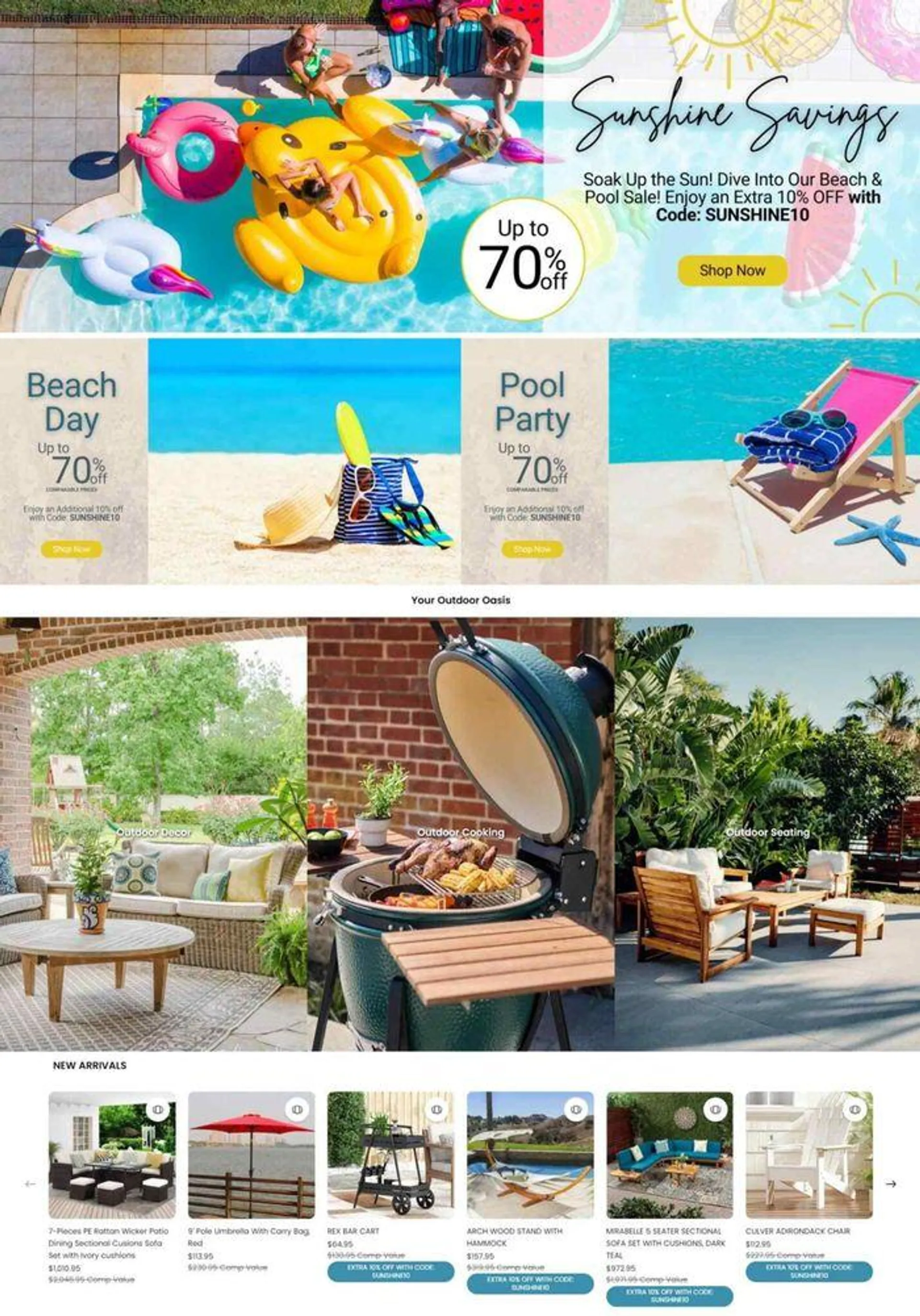 Weekly ad Up To 70% Off from May 14 to June 2 2024 - Page 1