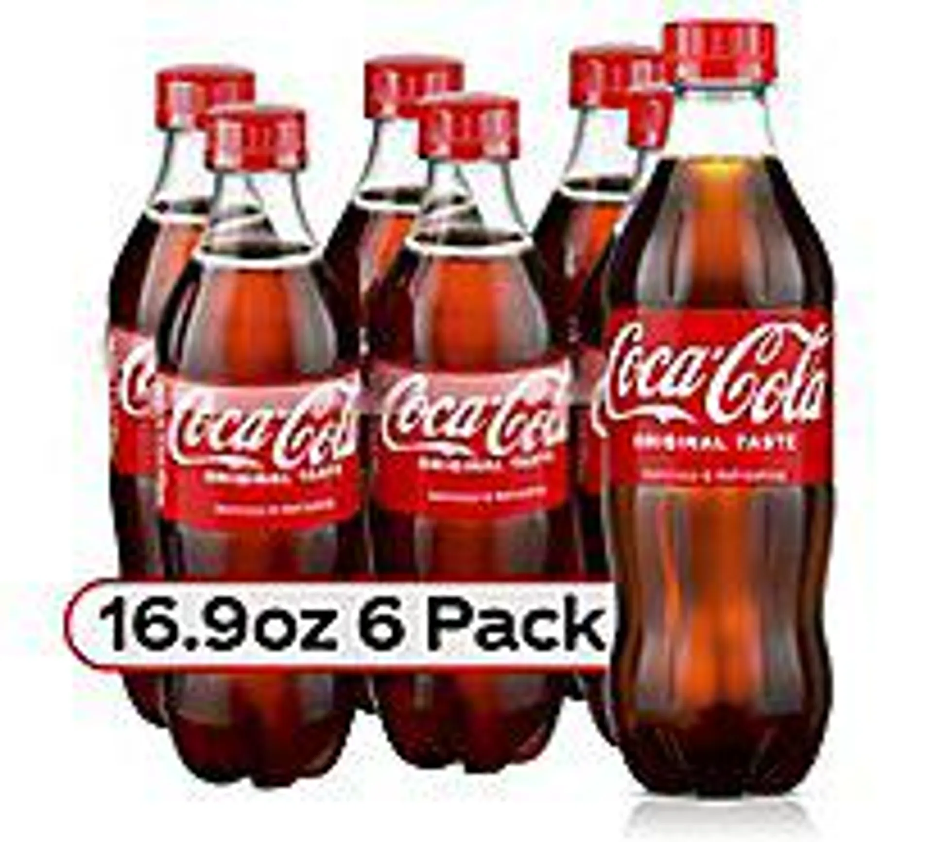 Coca-Cola Soda Pop Classic - 6-16.9 Fl. Oz.