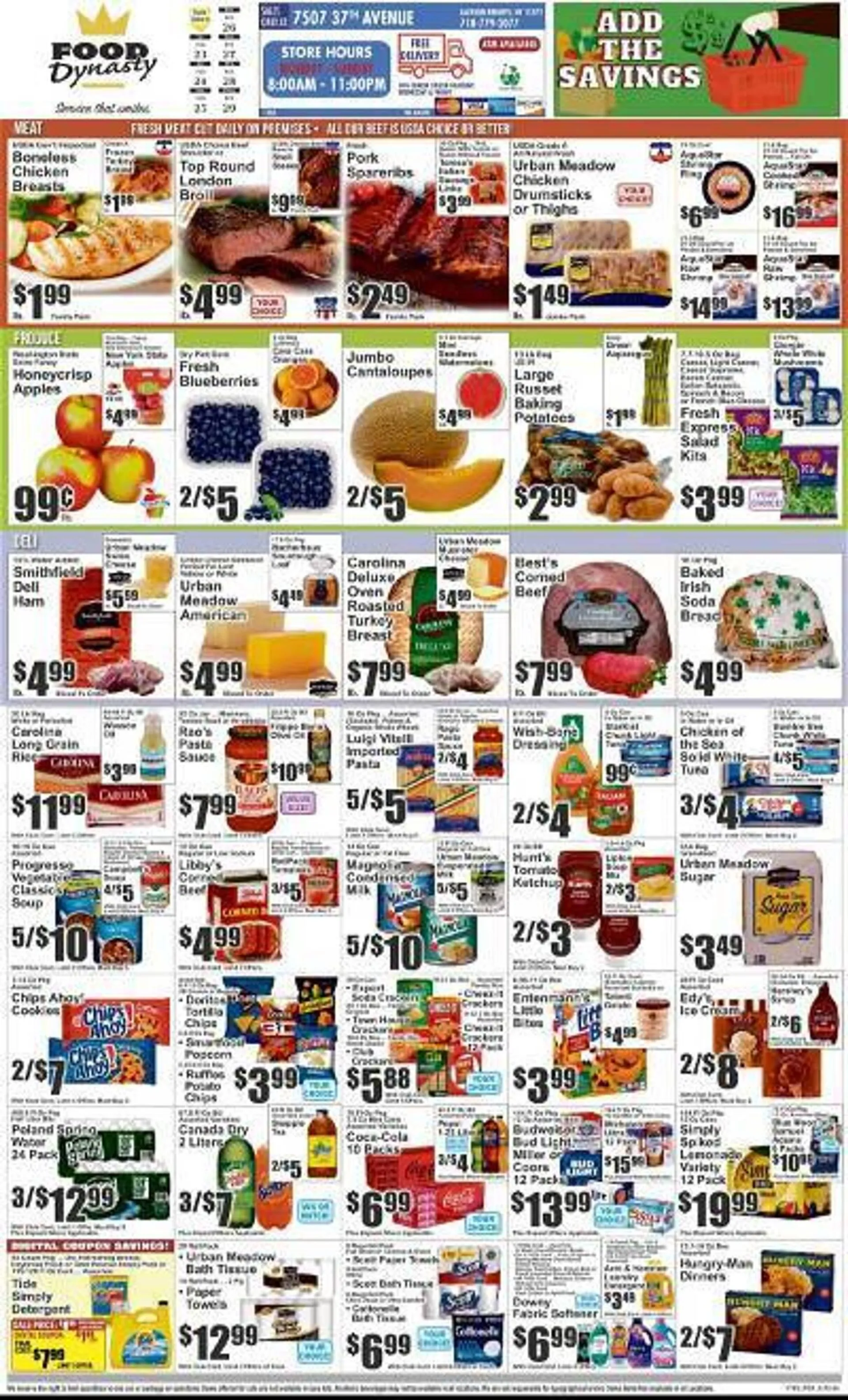 Weekly ad Almonte's Food Dynasty Marketplace Weekly Ad from February 23 to February 29 2024 - Page 1