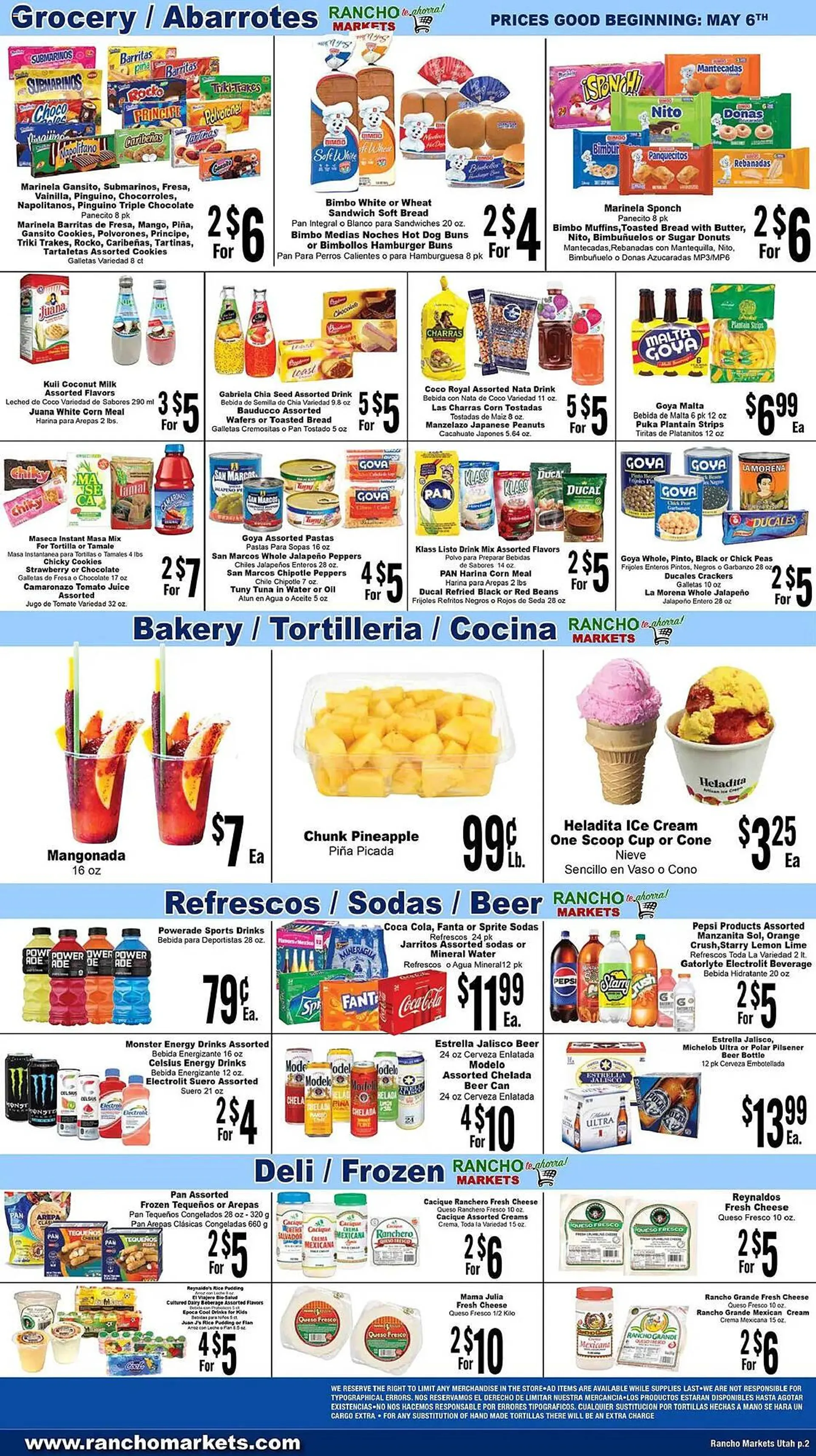 Weekly ad Rancho Markets Weekly Ad from May 6 to May 12 2025 - Page 2