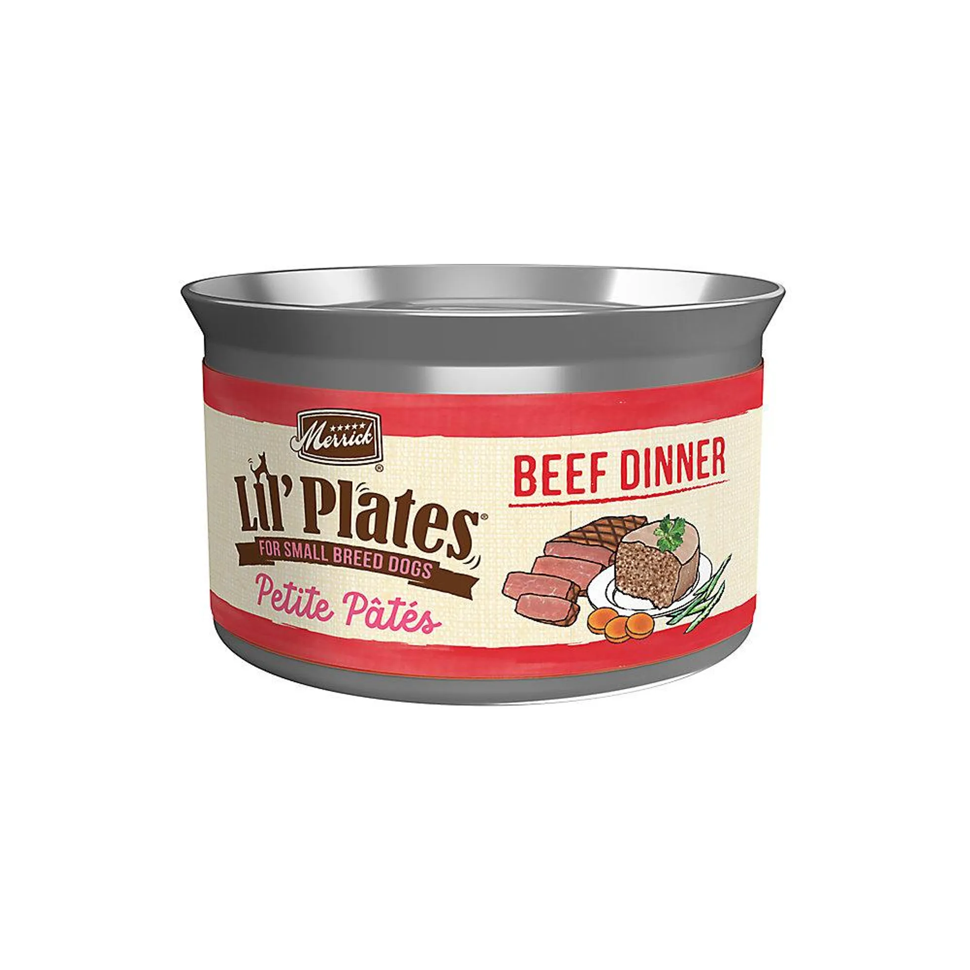 Merrick Lil' Plates Petite Pates Small Breed Adult Dog Food - Grain Free