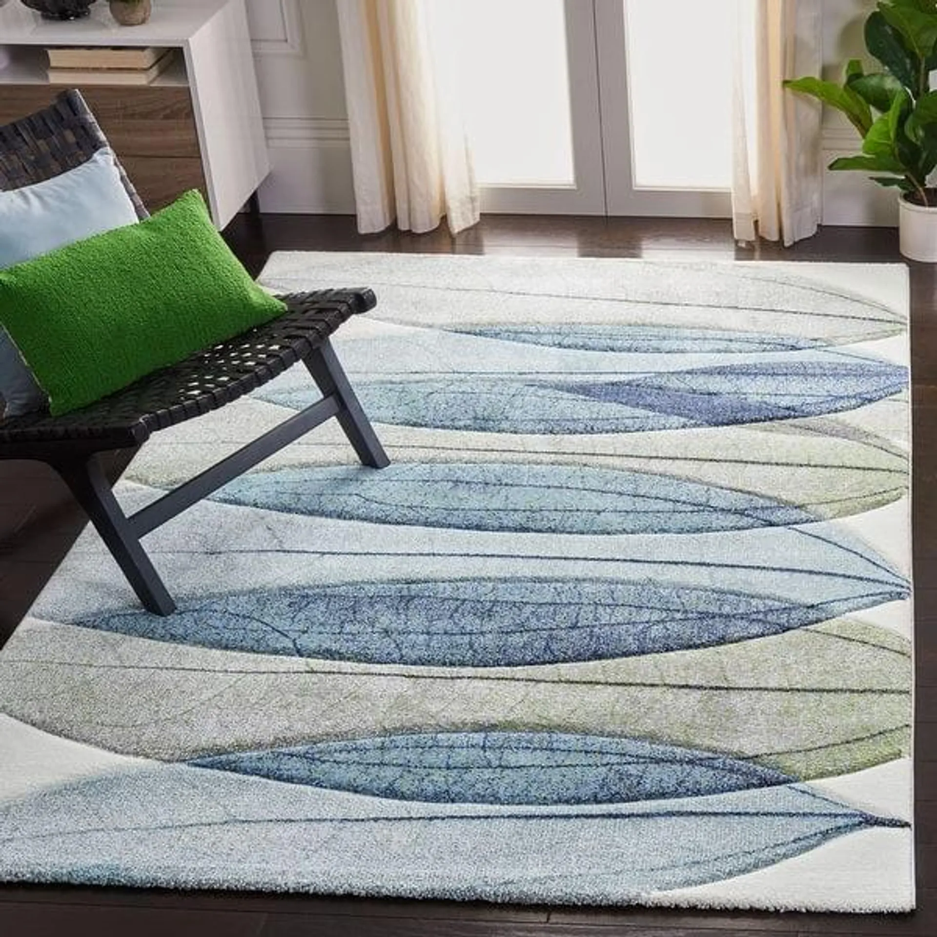 SAFAVIEH Hollywood Mergita Mid-Century Modern Abstract Rug