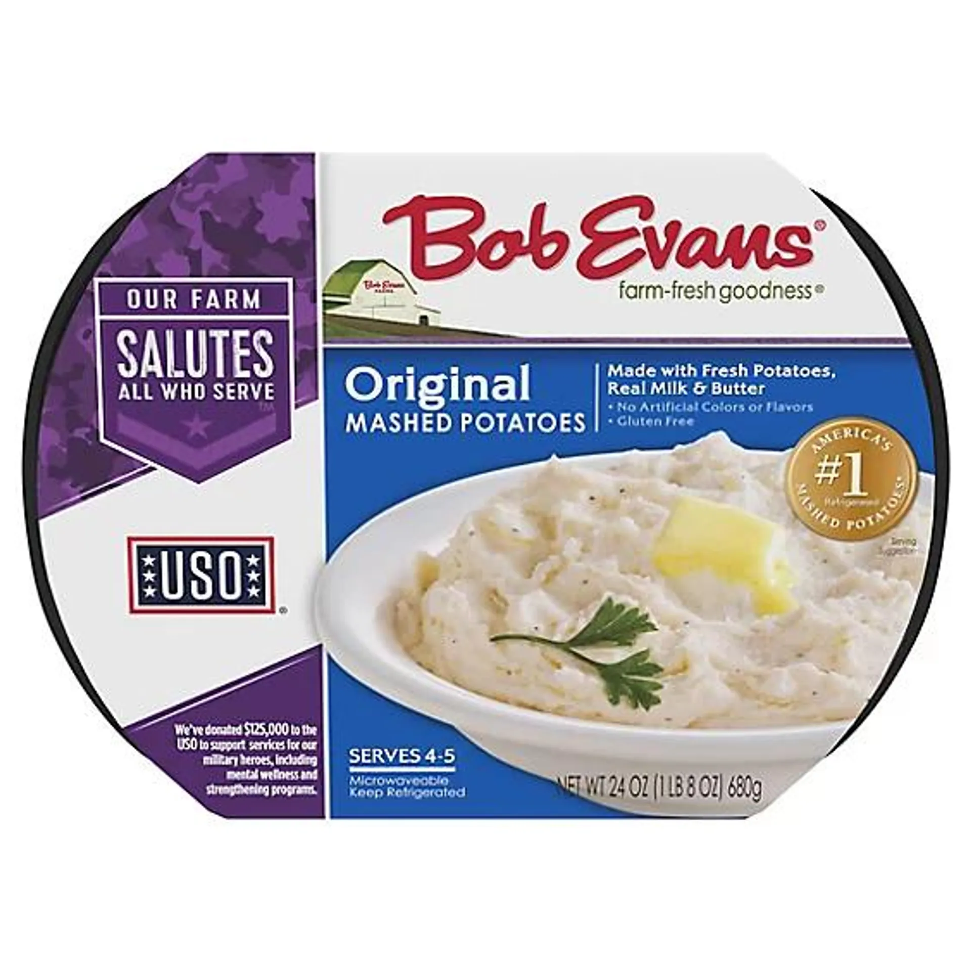 Bob Evans Mashed Potatoes Original - 24 Oz