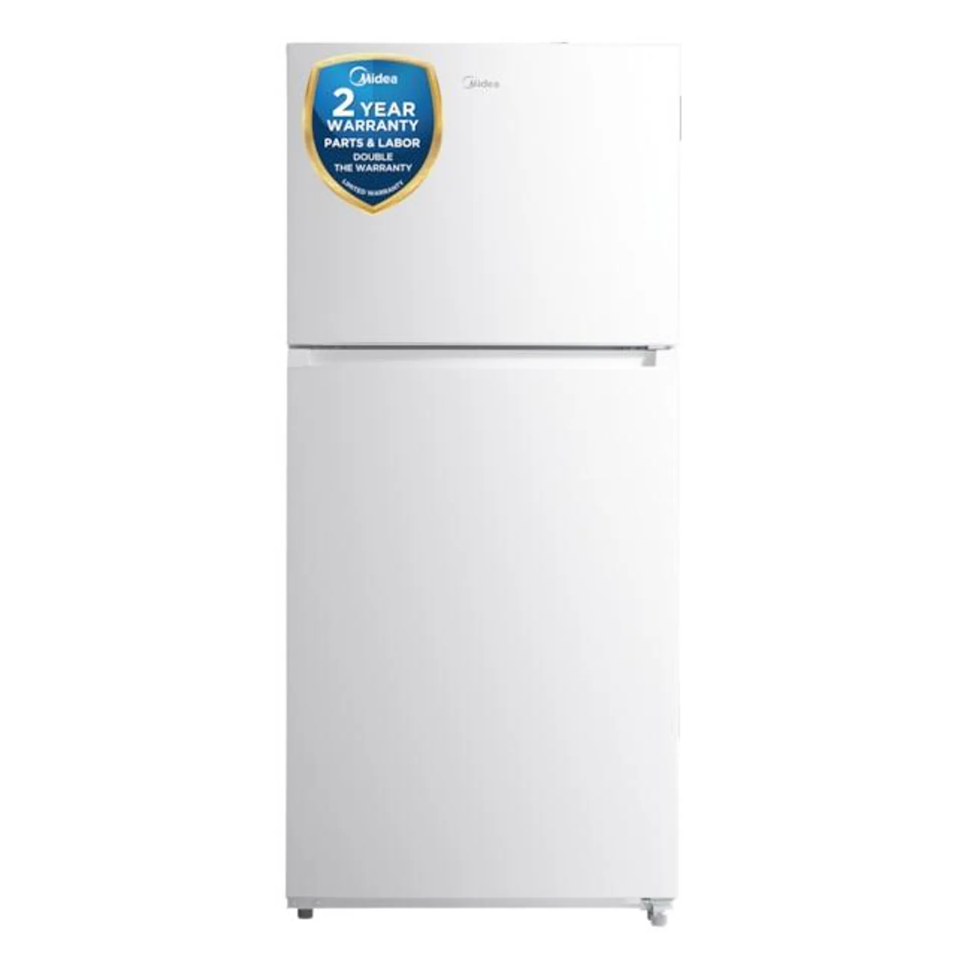 Midea 18.1-cu ft Top-Freezer Refrigerator (White) Garage Ready ENERGY STAR