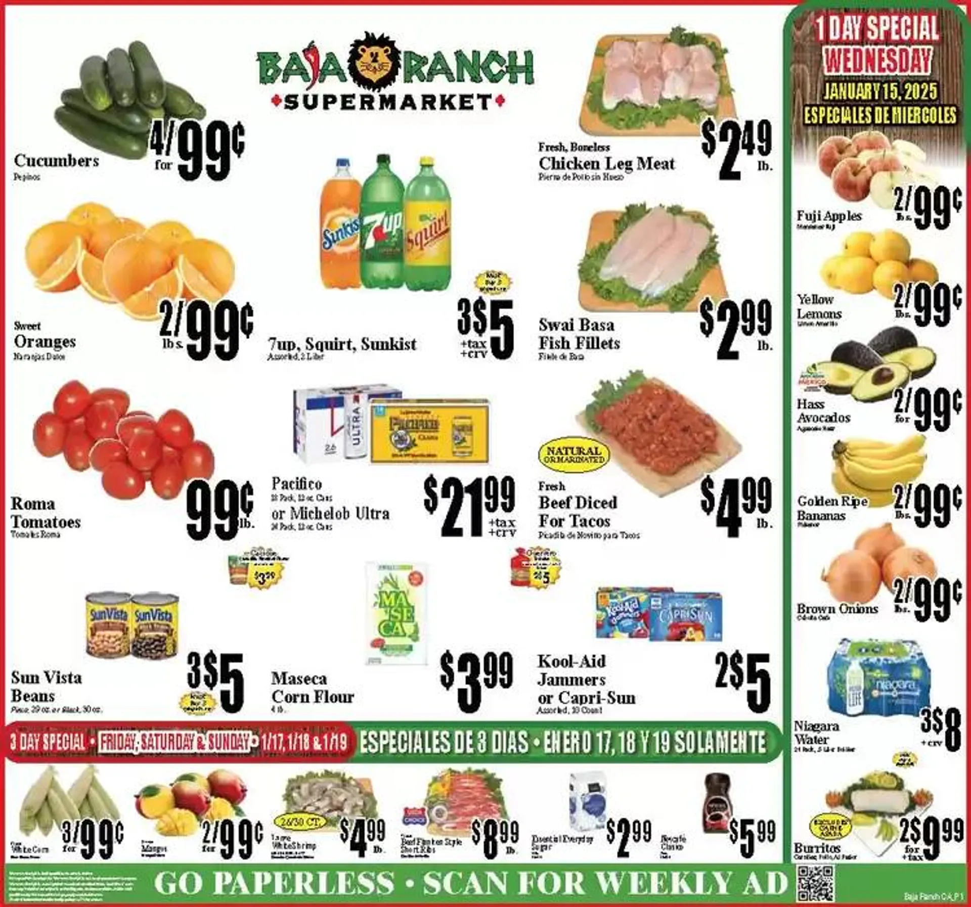 Baja Ranch weekly ad - 1