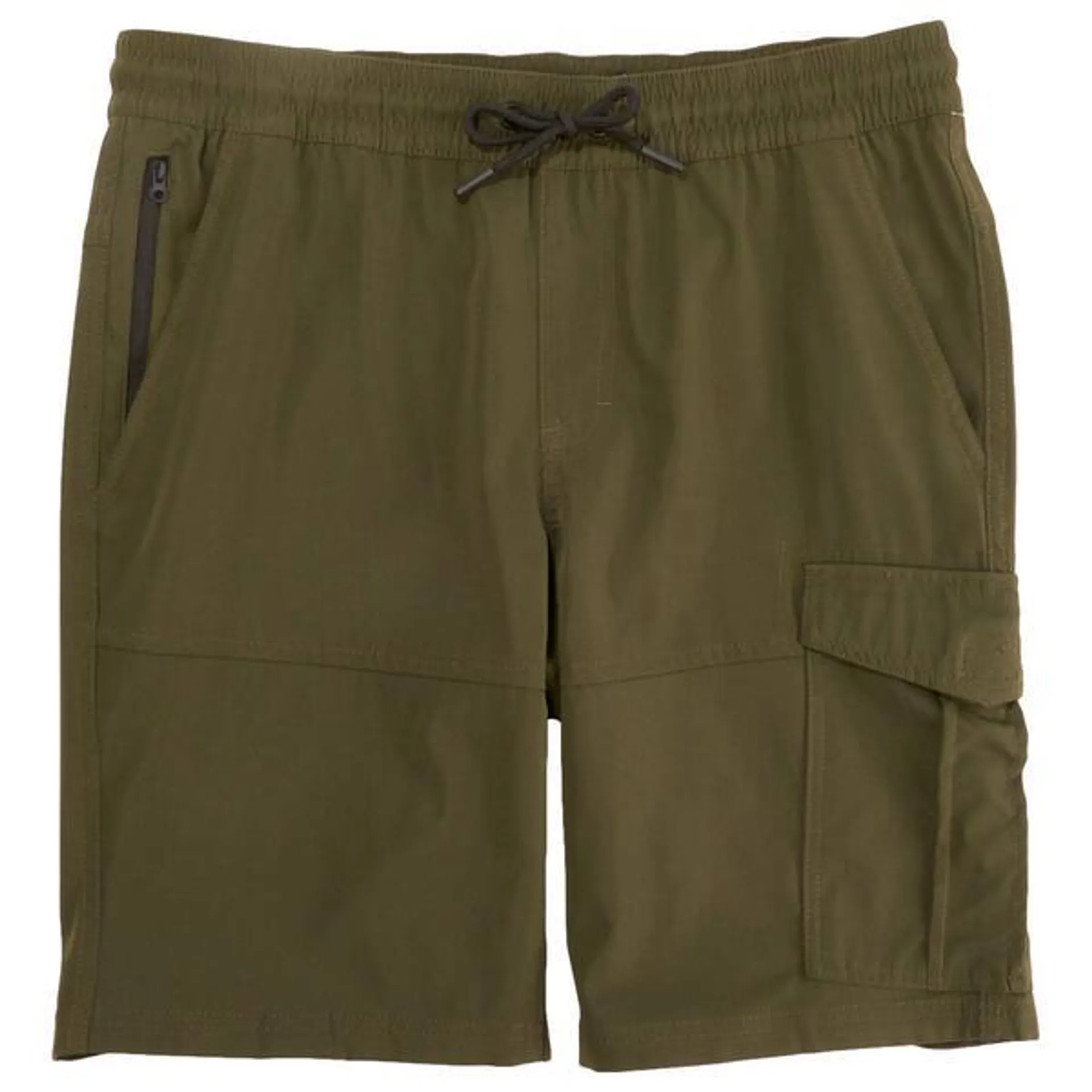 Young Mens Akademiks Sueded Tech Cargo Shorts