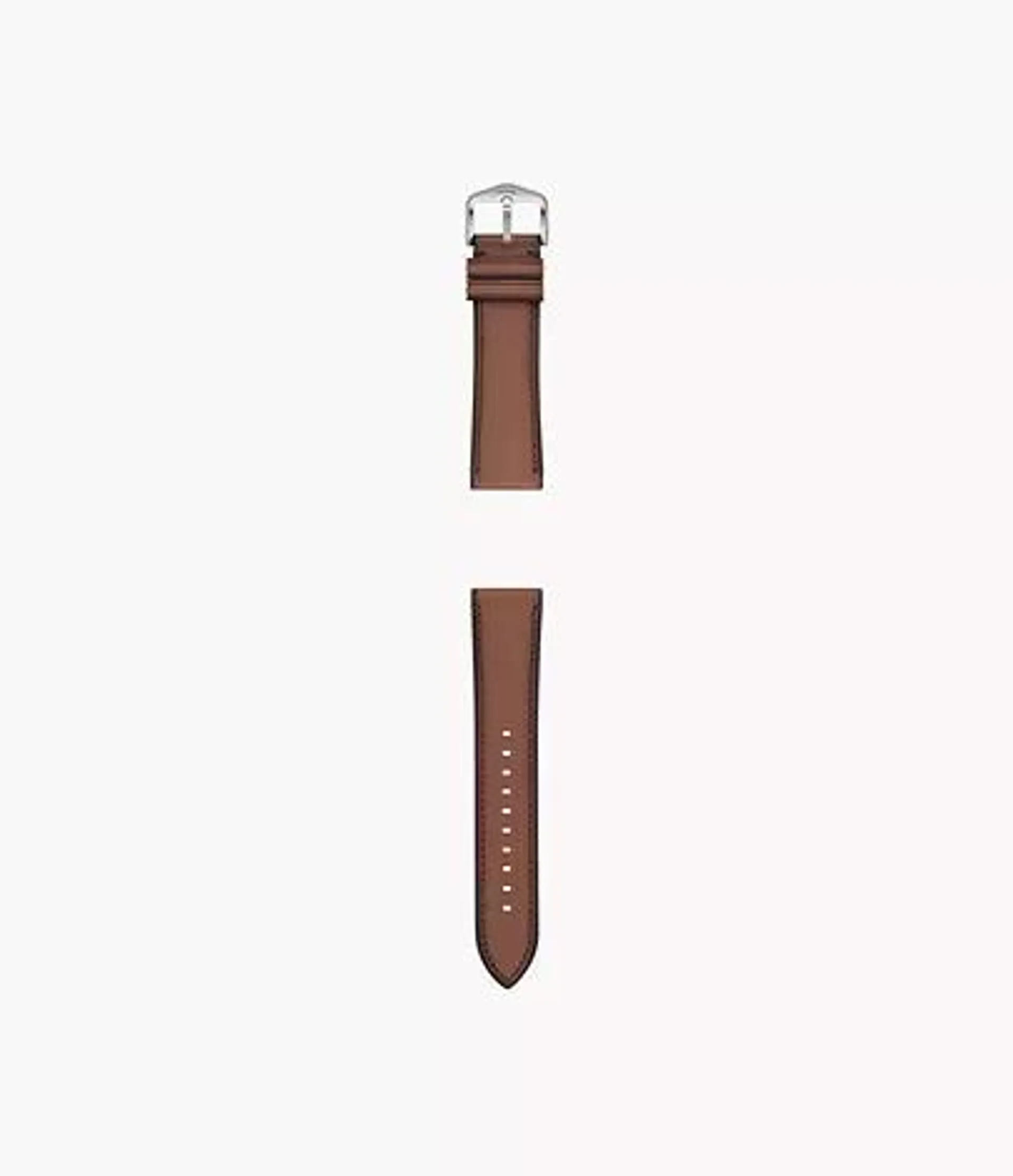 22mm Medium Brown LiteHide™ Leather Strap