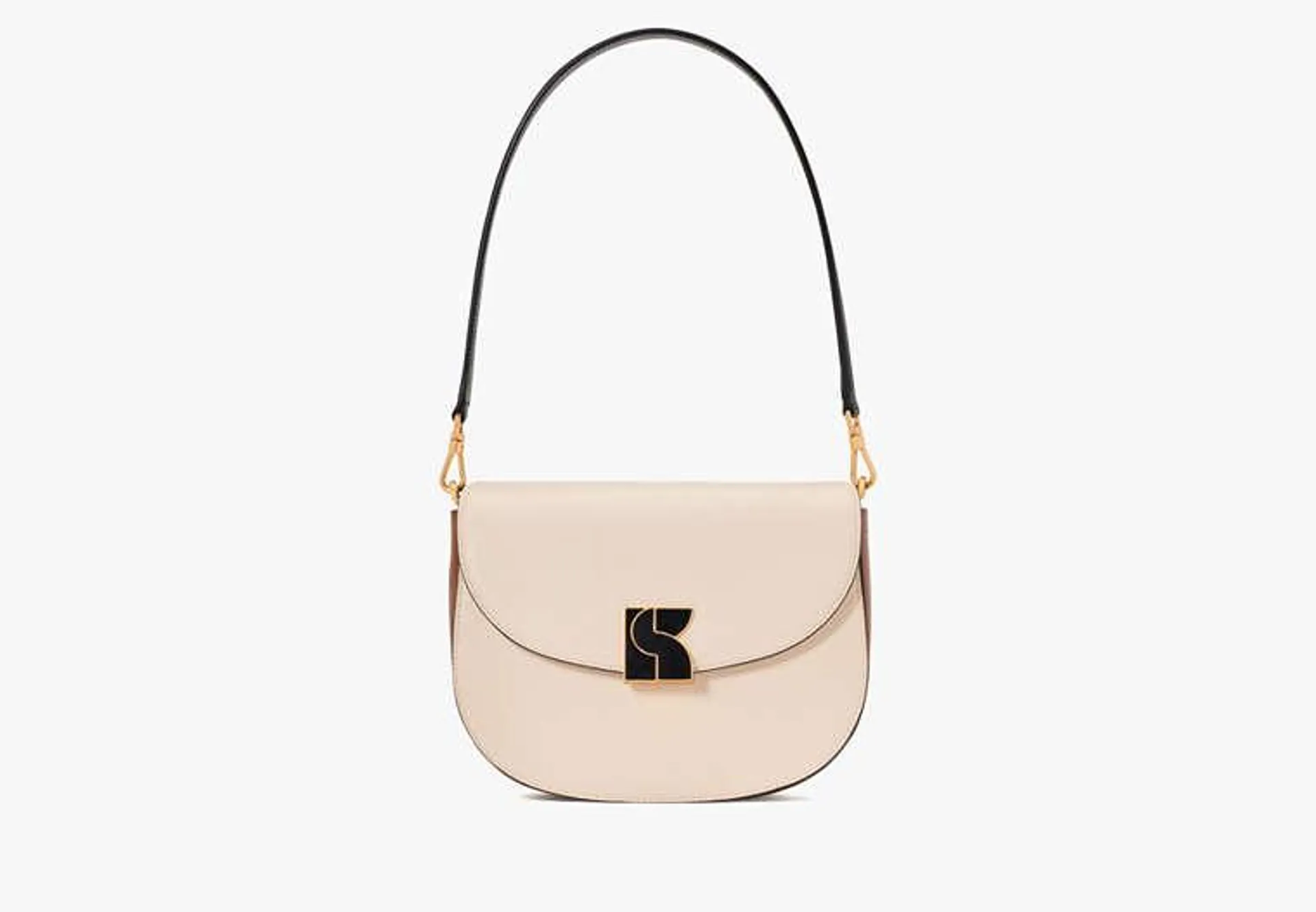 Dakota Colorblocked Medium Saddle Bag