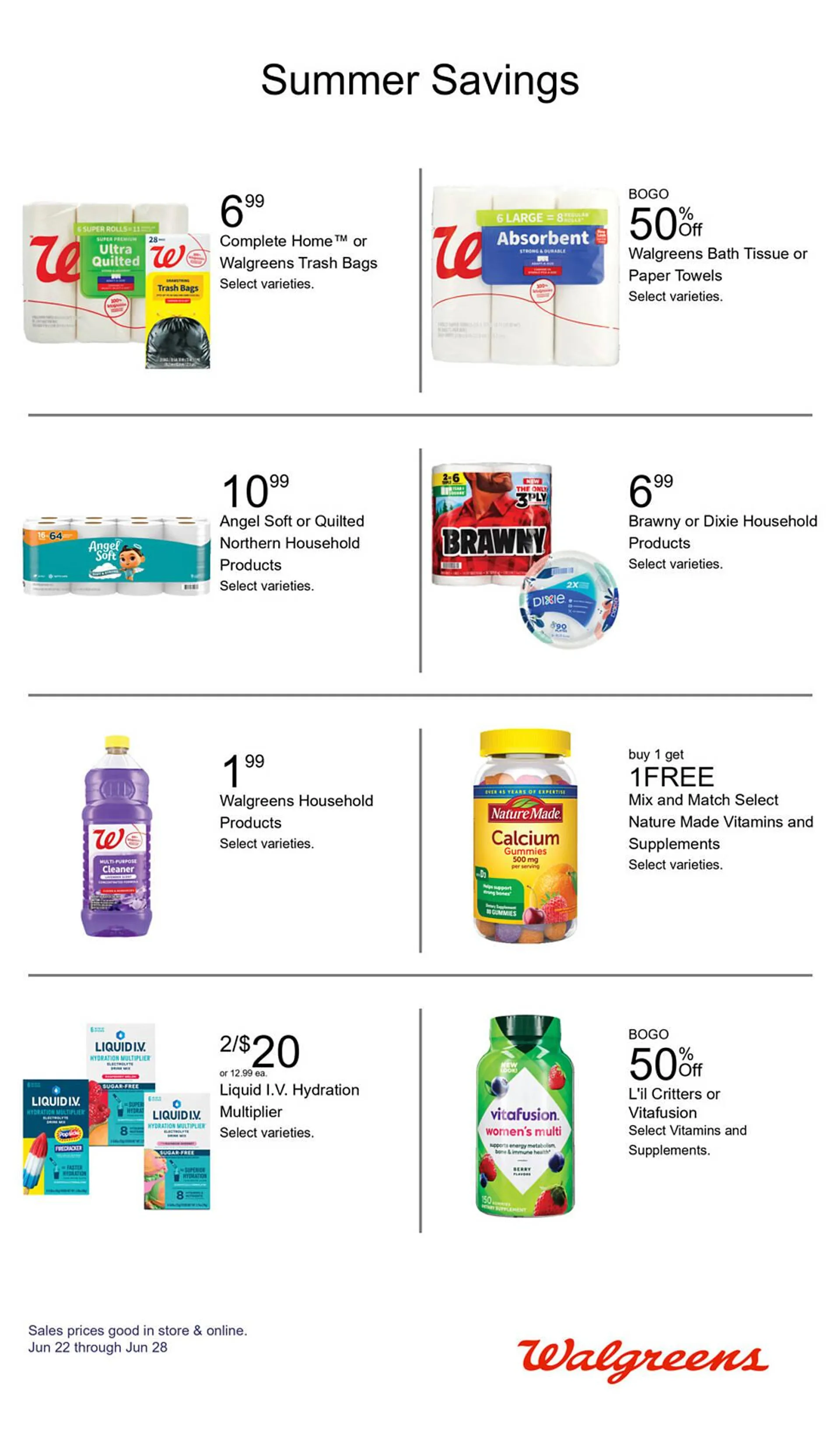 Weekly ad Walgreens Weekly Ad from June 22 to June 28 2025 - Page 9